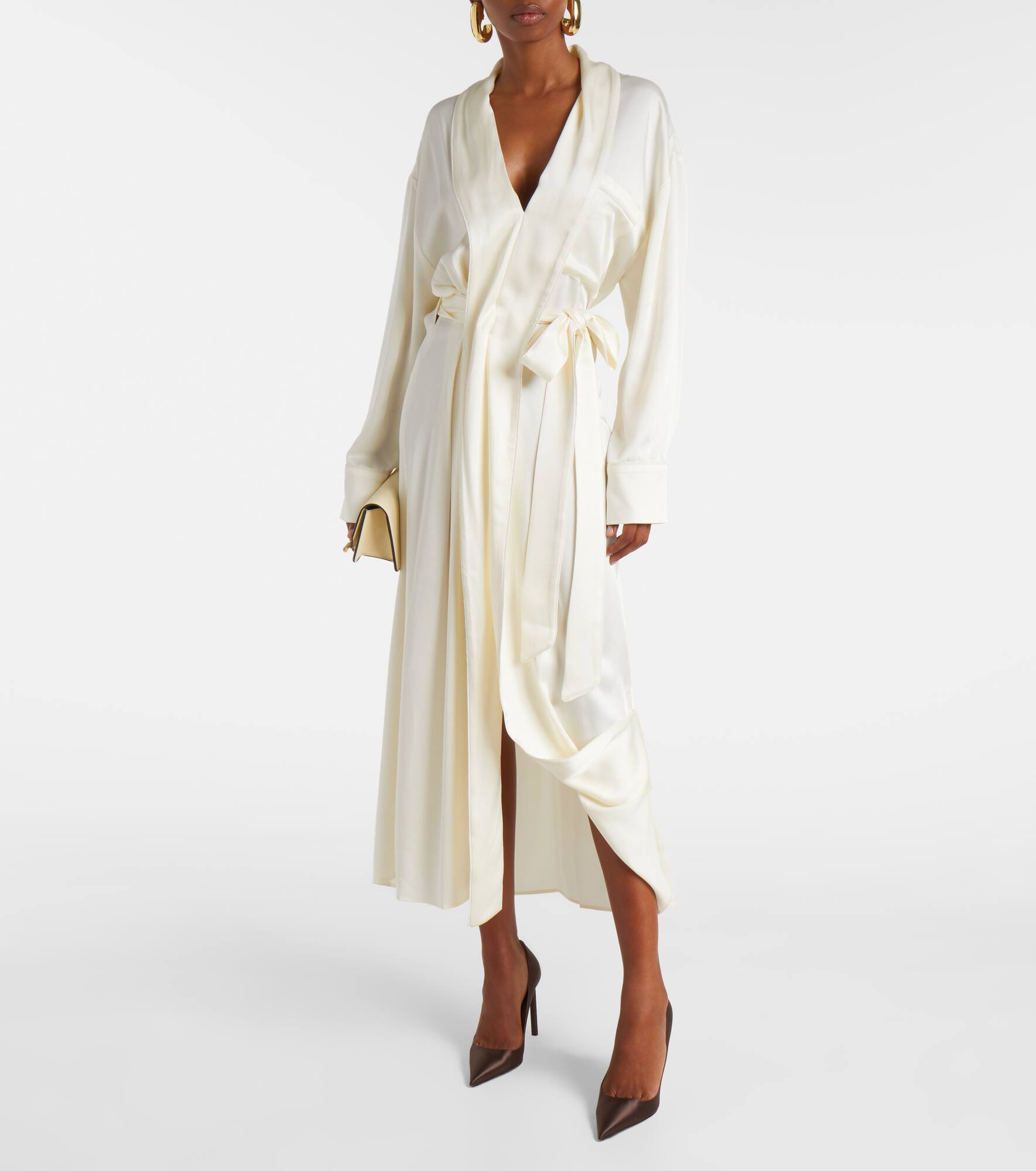 Belted wrap dress - 2
