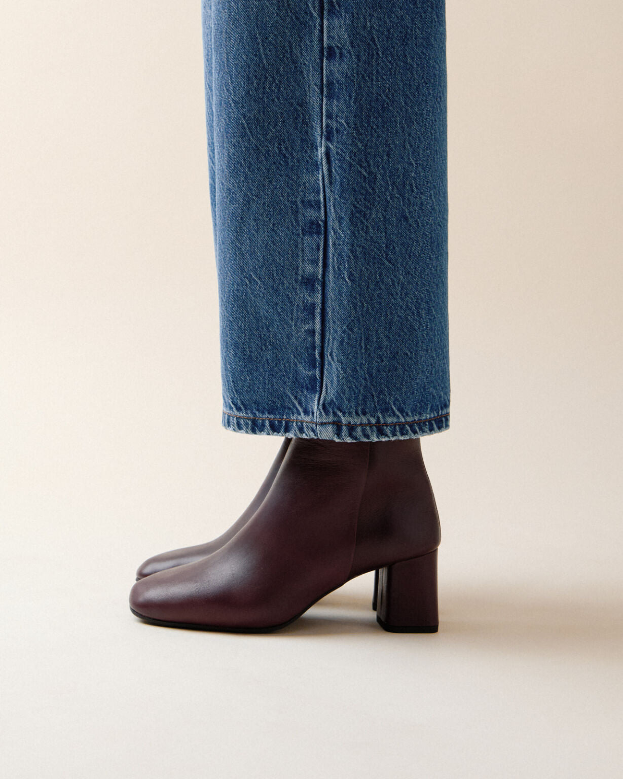 Phoebe Ankle Boots - rubber sole - 3