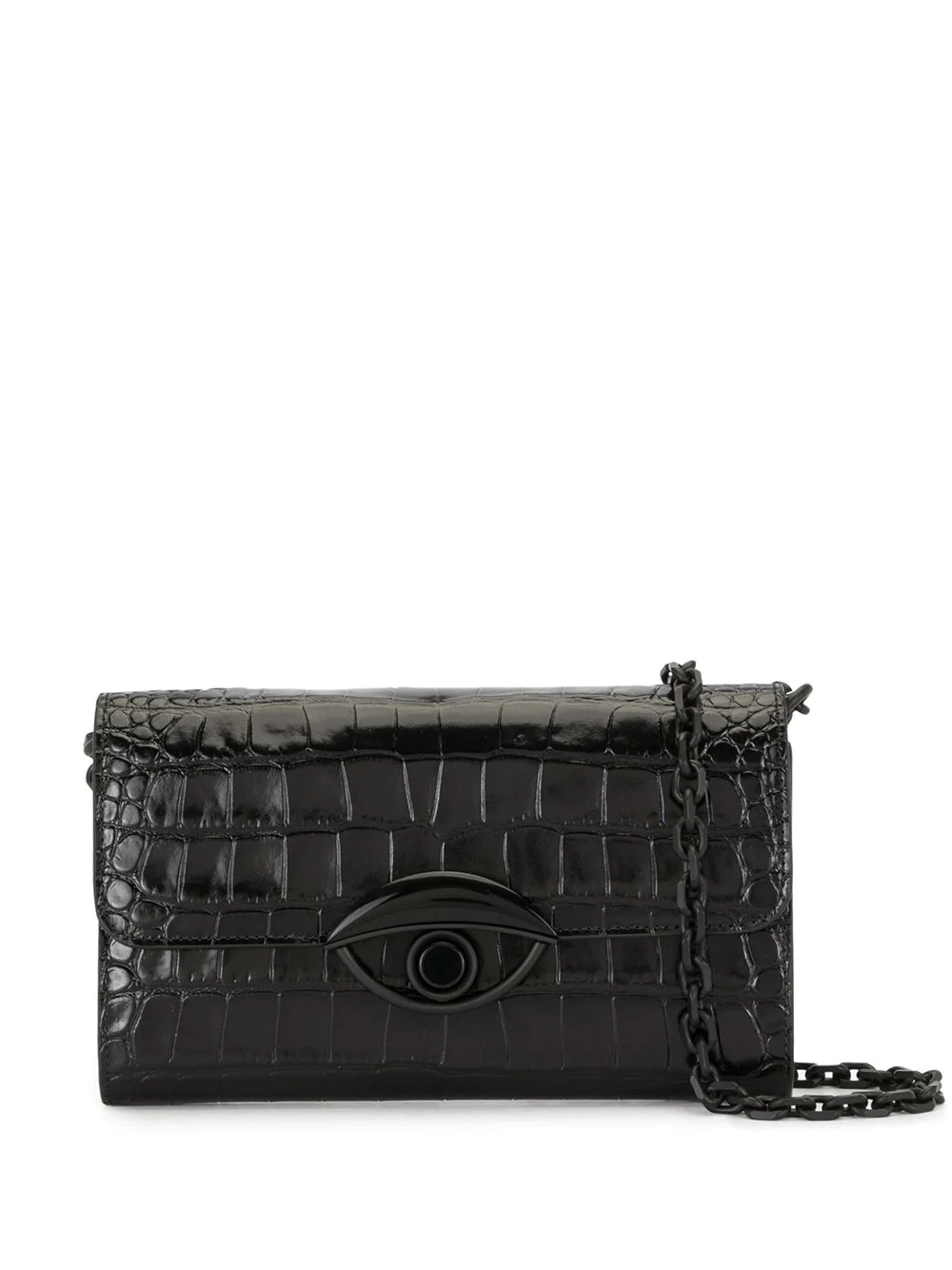 Tali crocodile-effect crossbody bag - 1