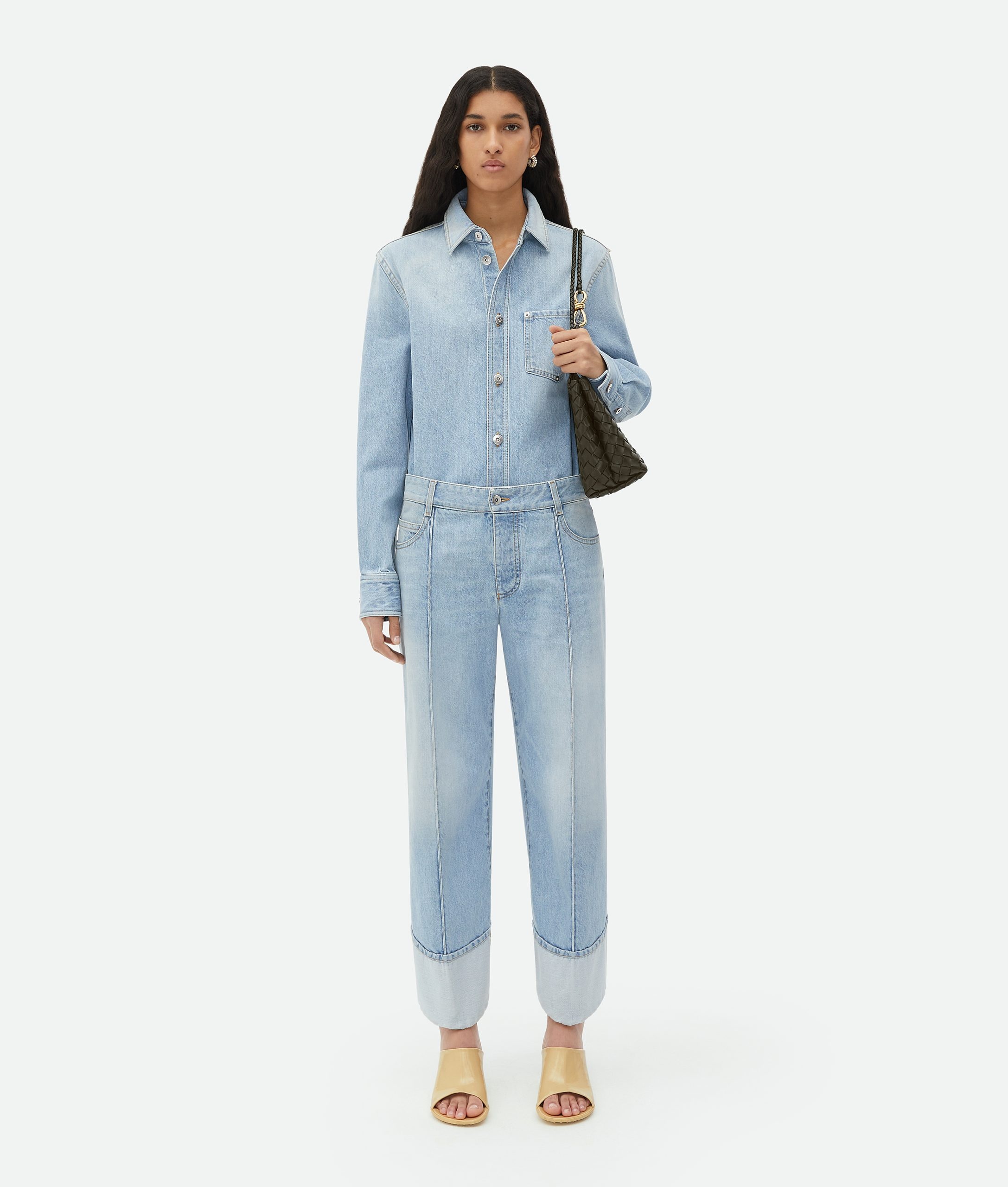 Bottega Veneta – Andiamo Small Kaki - 7