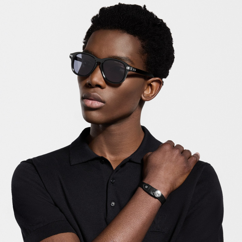 LV Studs Leather Bracelet 6
