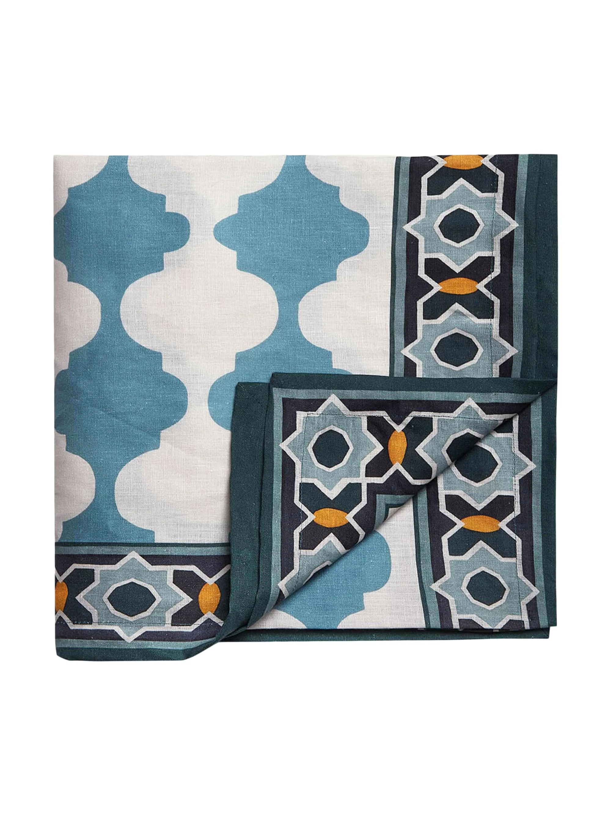 Large Tablecloth (70.9'' x 137.8'') - Sky Blue - 1