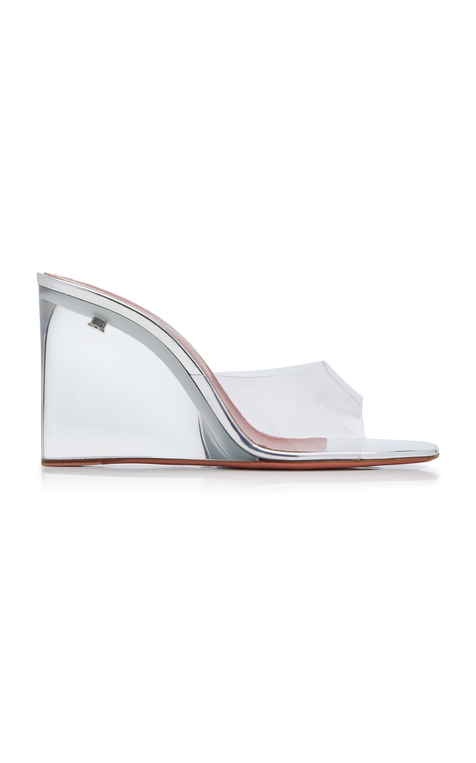 Lupita PVC Wedge Sandals clear - 1