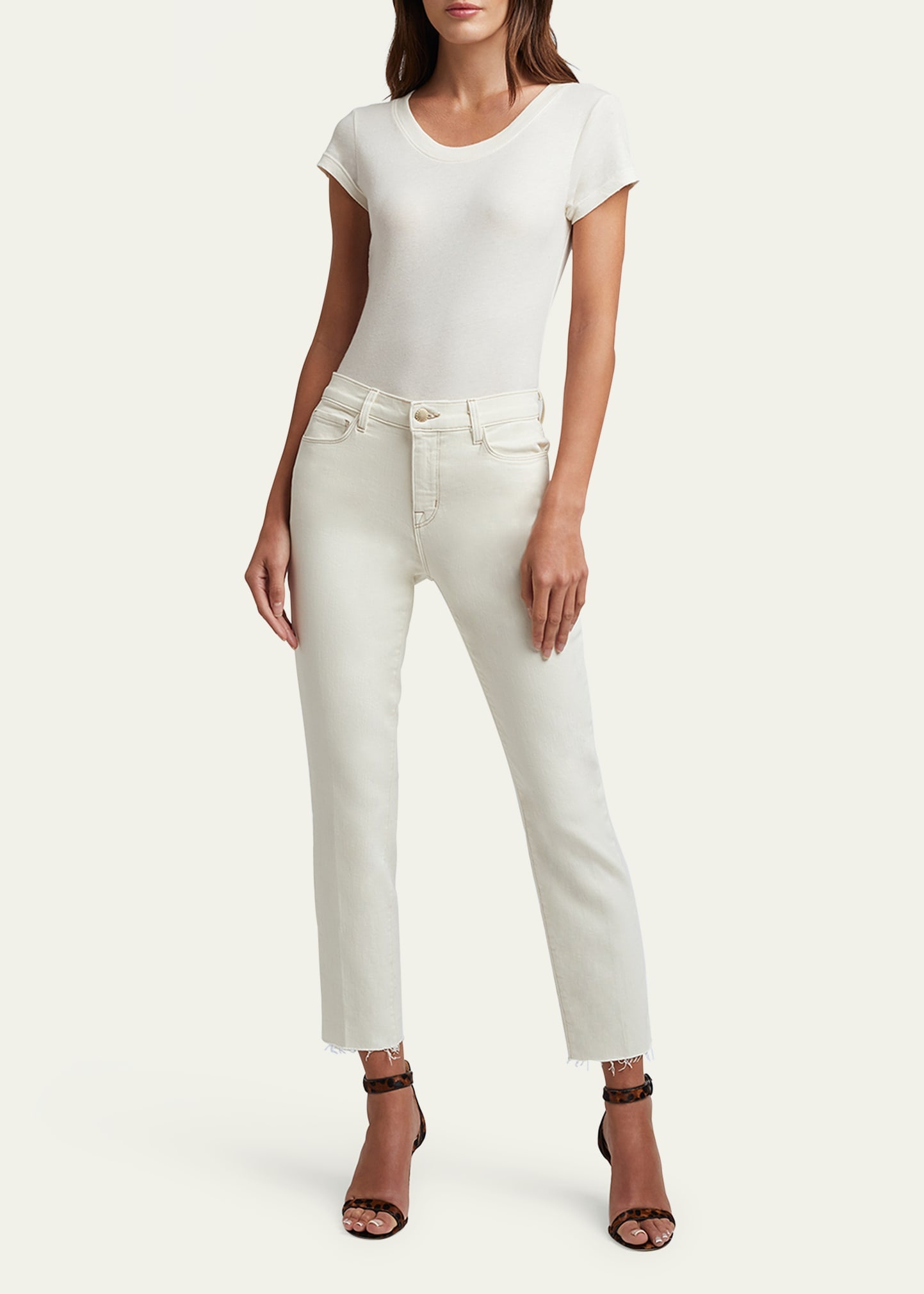 Sada High-Rise Crop Slim Jeans - 2