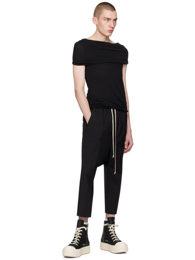 Rick Owens Black Astaires Trousers outlook