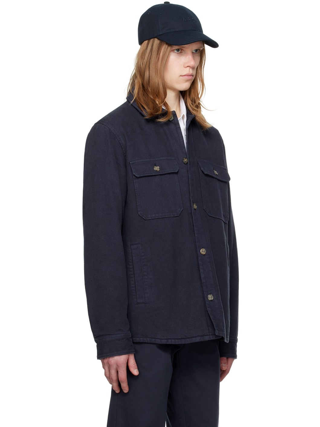 Navy Alessio Jacket - 2