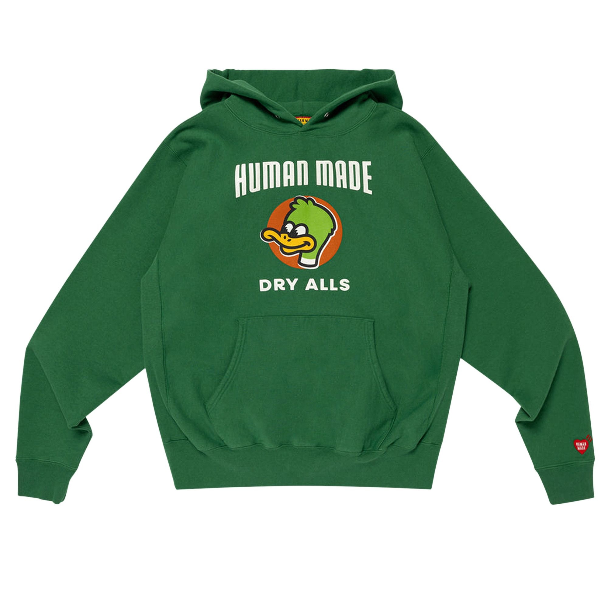 Human Made Heavyweight Hoodie 'Green' - 1