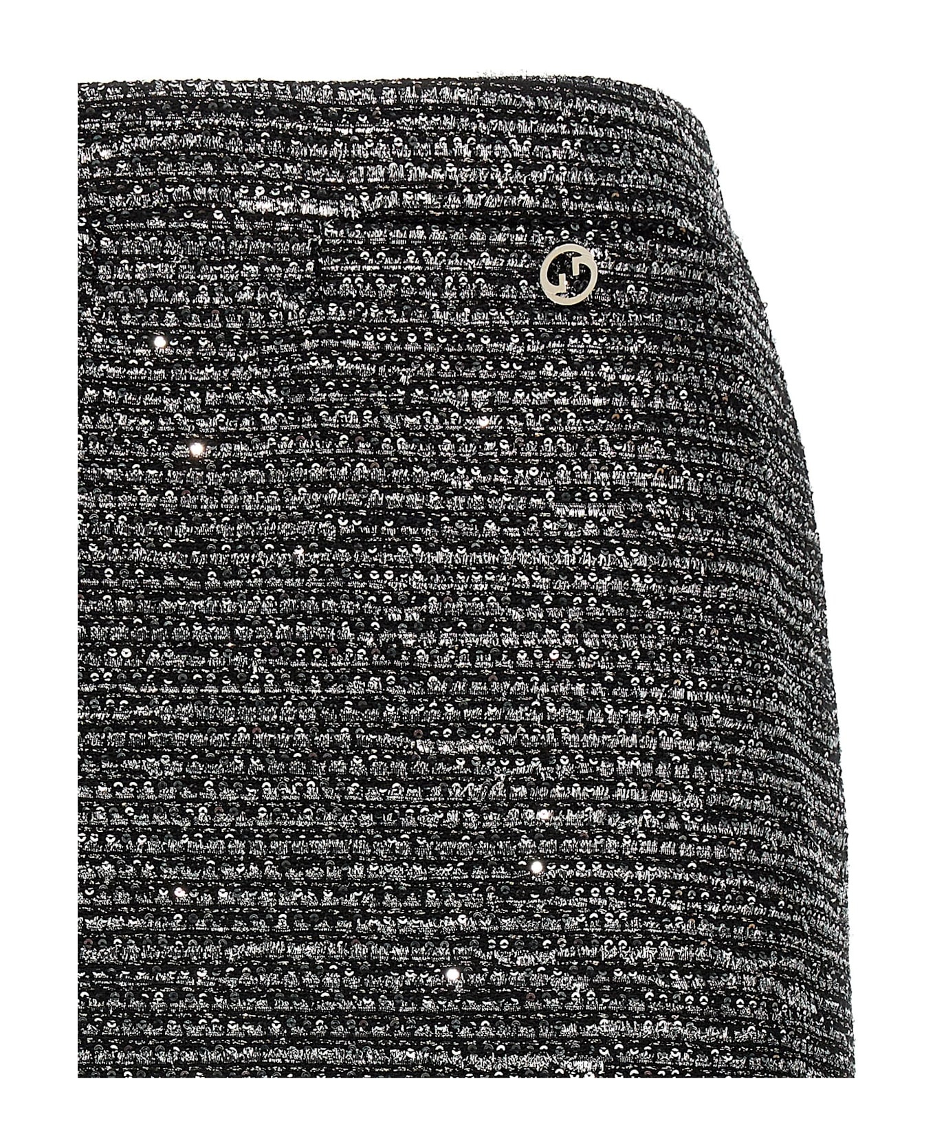 Lamé Tweed Skirt - 3