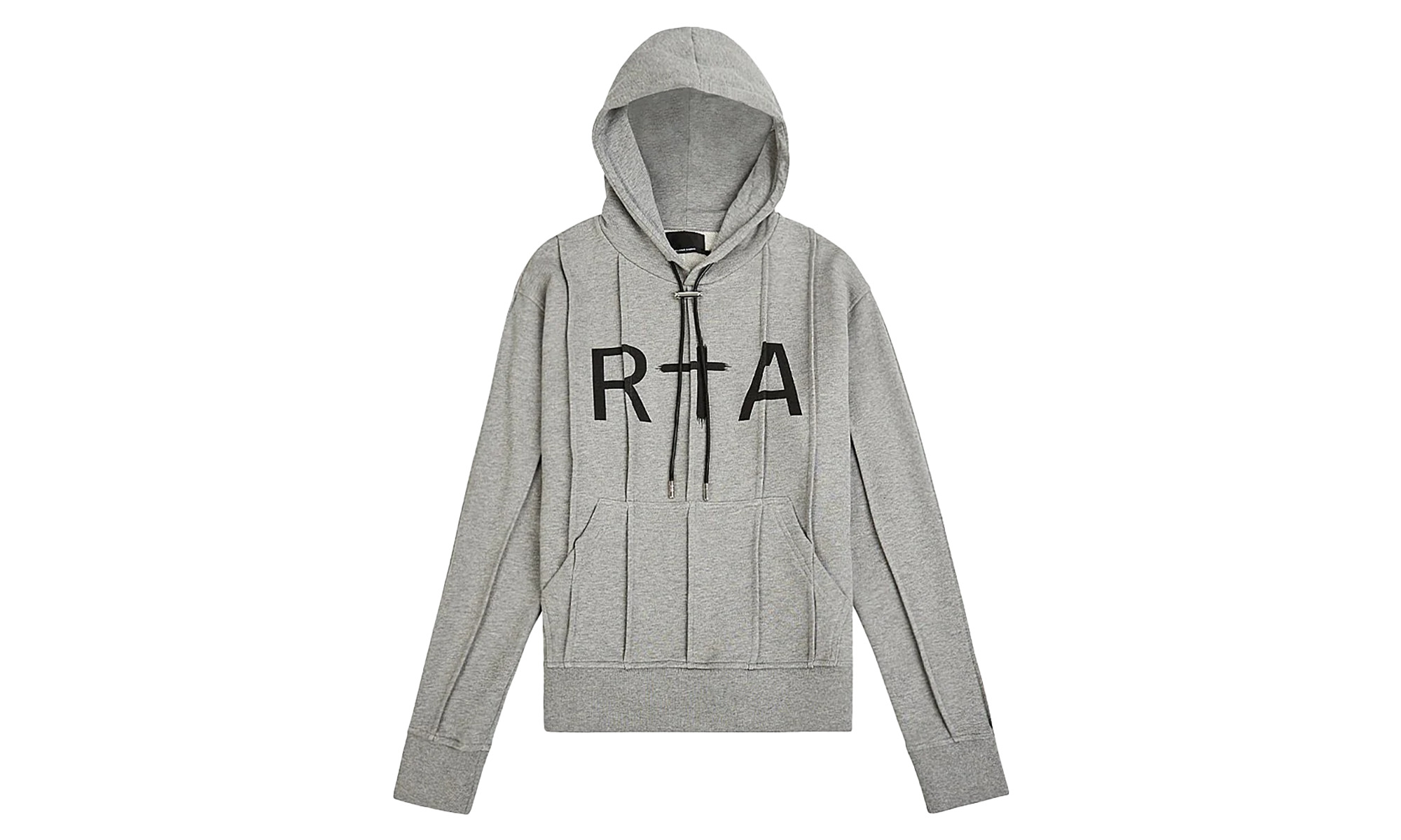 Pintuck Hoodie "grey" - 1
