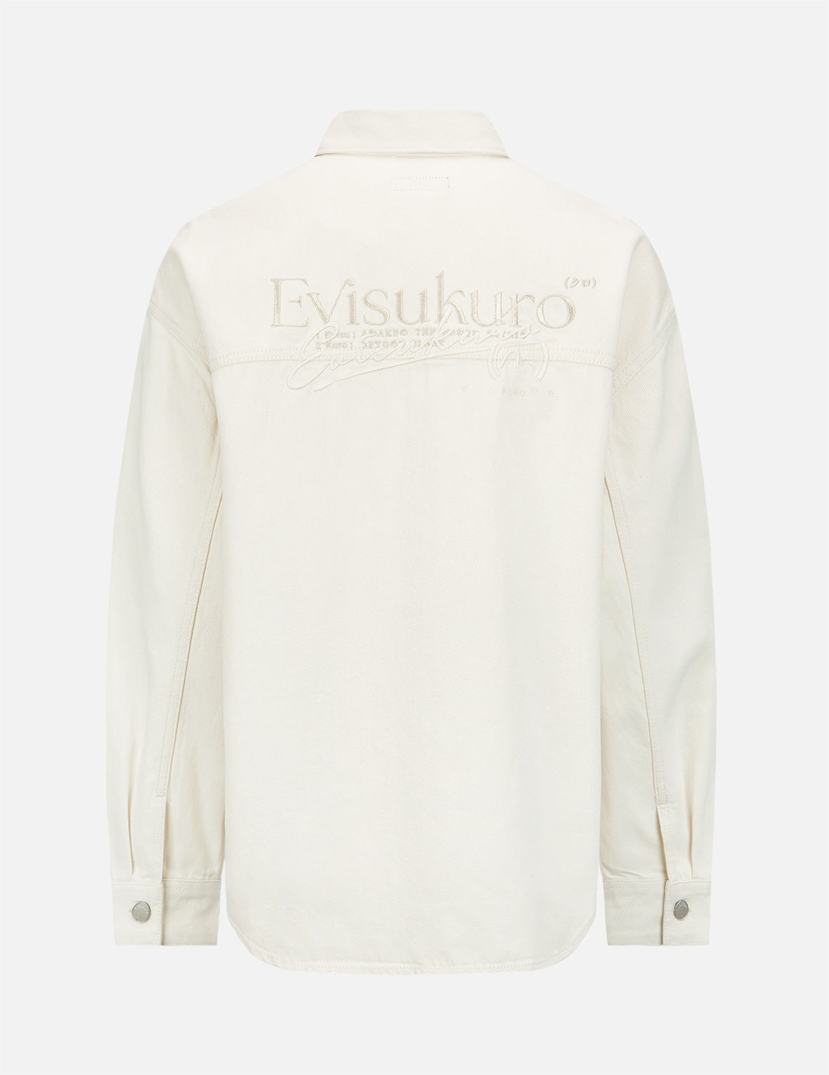 Logo Embroidery Denim Jacket - 7