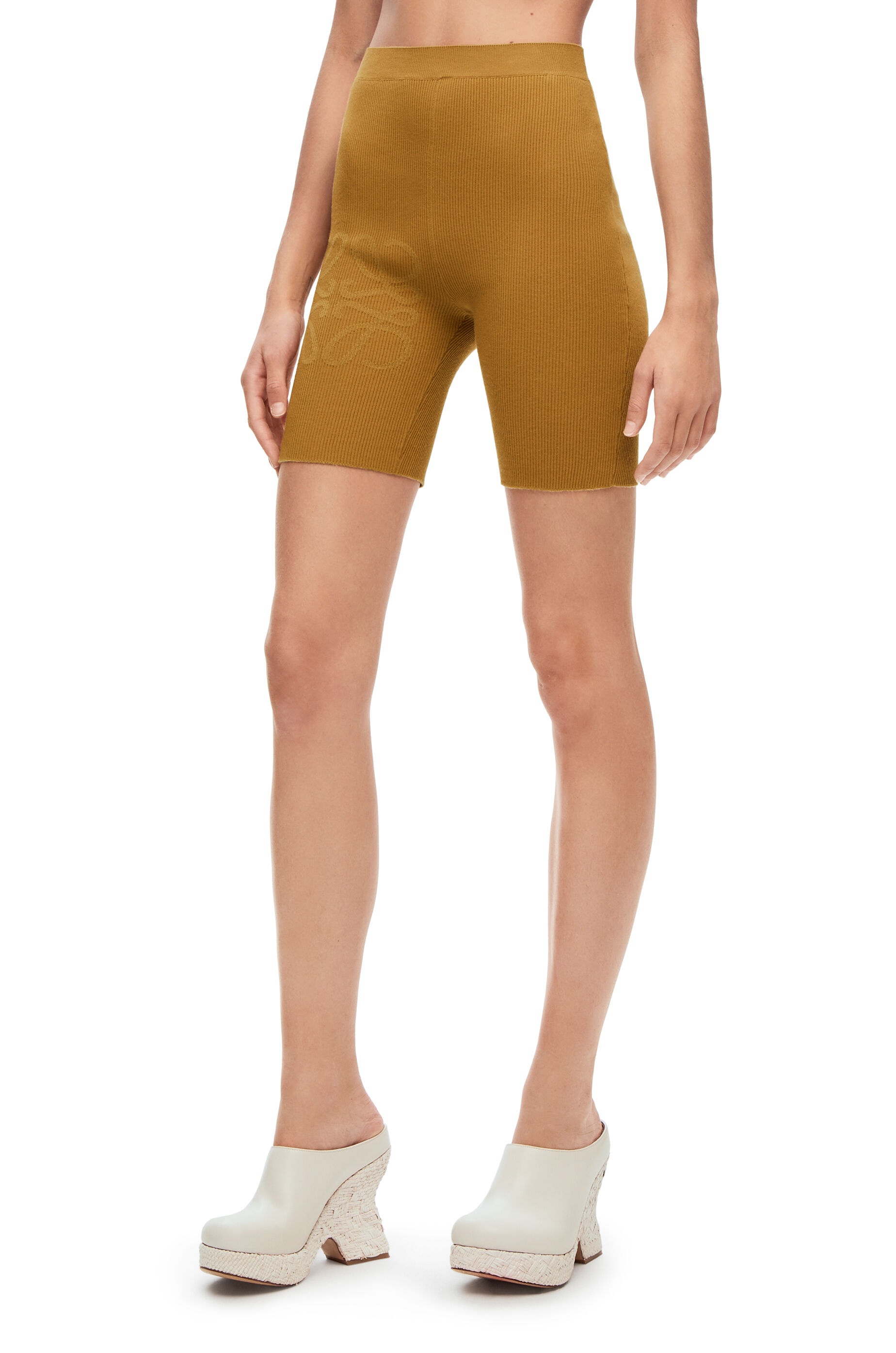 Anagram cycling shorts in cotton and viscose - 3