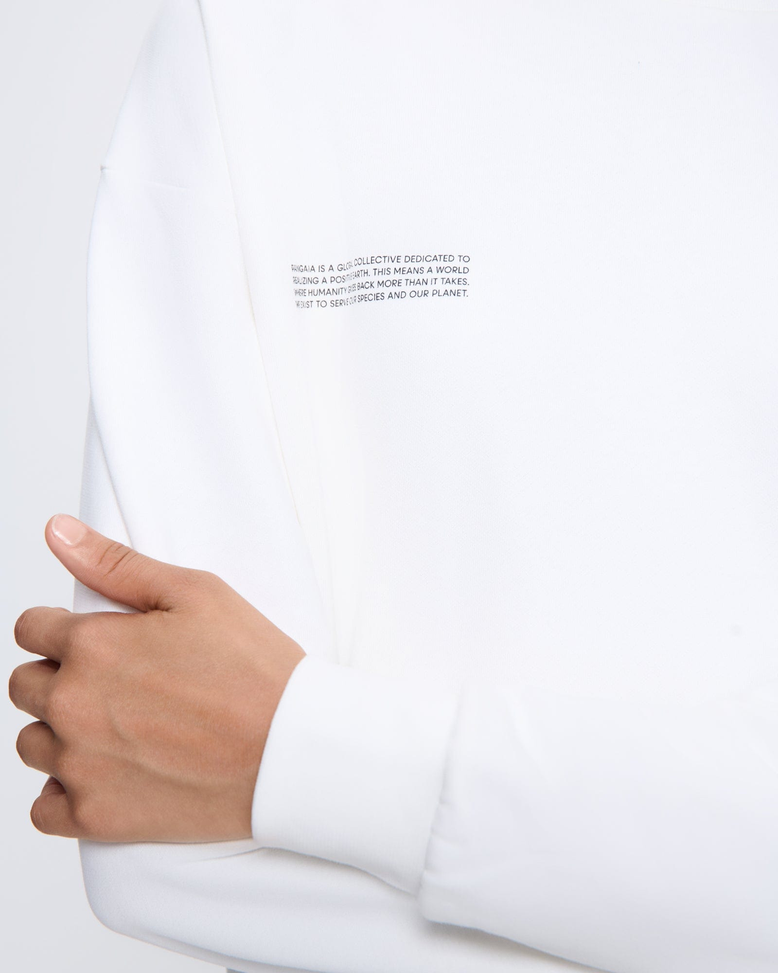 Womens 365 Midweight Sweatshirt - Off-White - 4