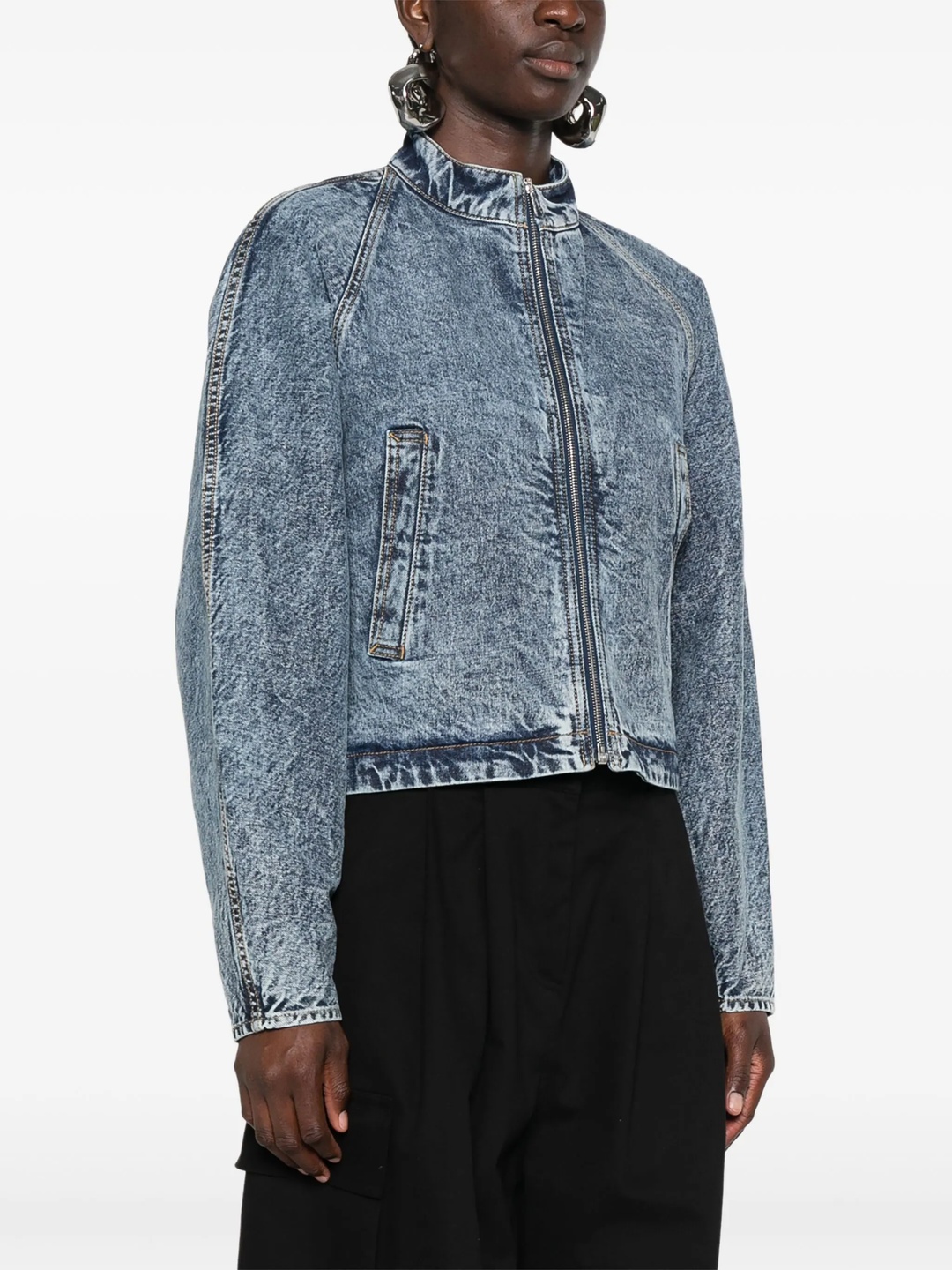 Alaïa Round Racing Jacket | club21 | REVERSIBLE
