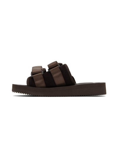 Suicoke Brown MOTO-VS Sandals outlook