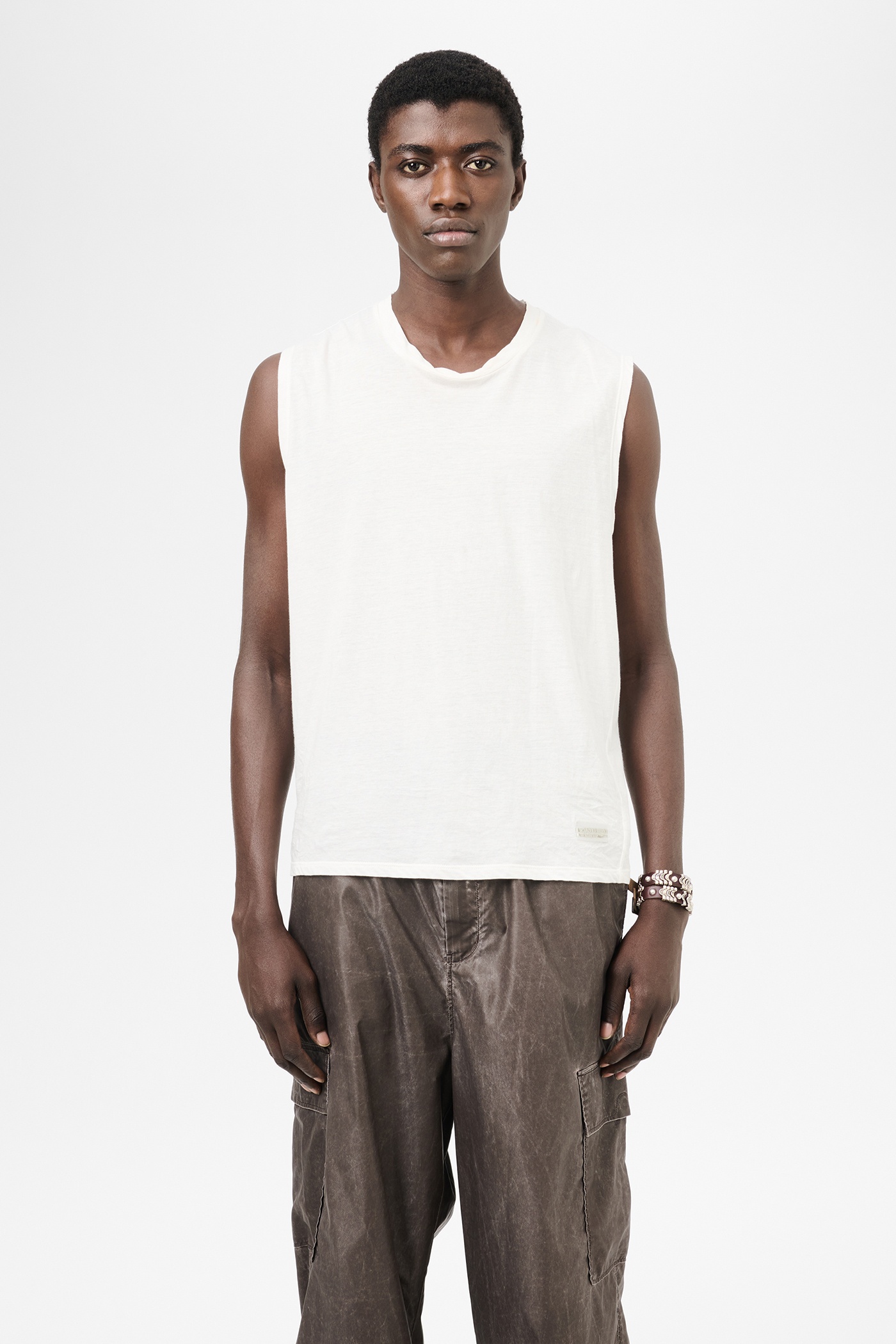 Breathe Tank White Para Cotton - 3