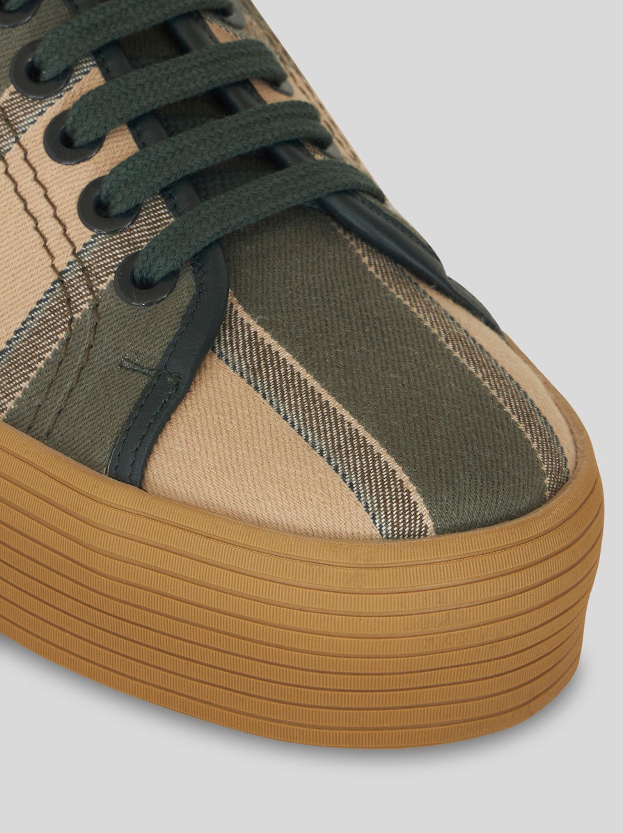 JACQUARD STRIPED SNEAKERS - 4