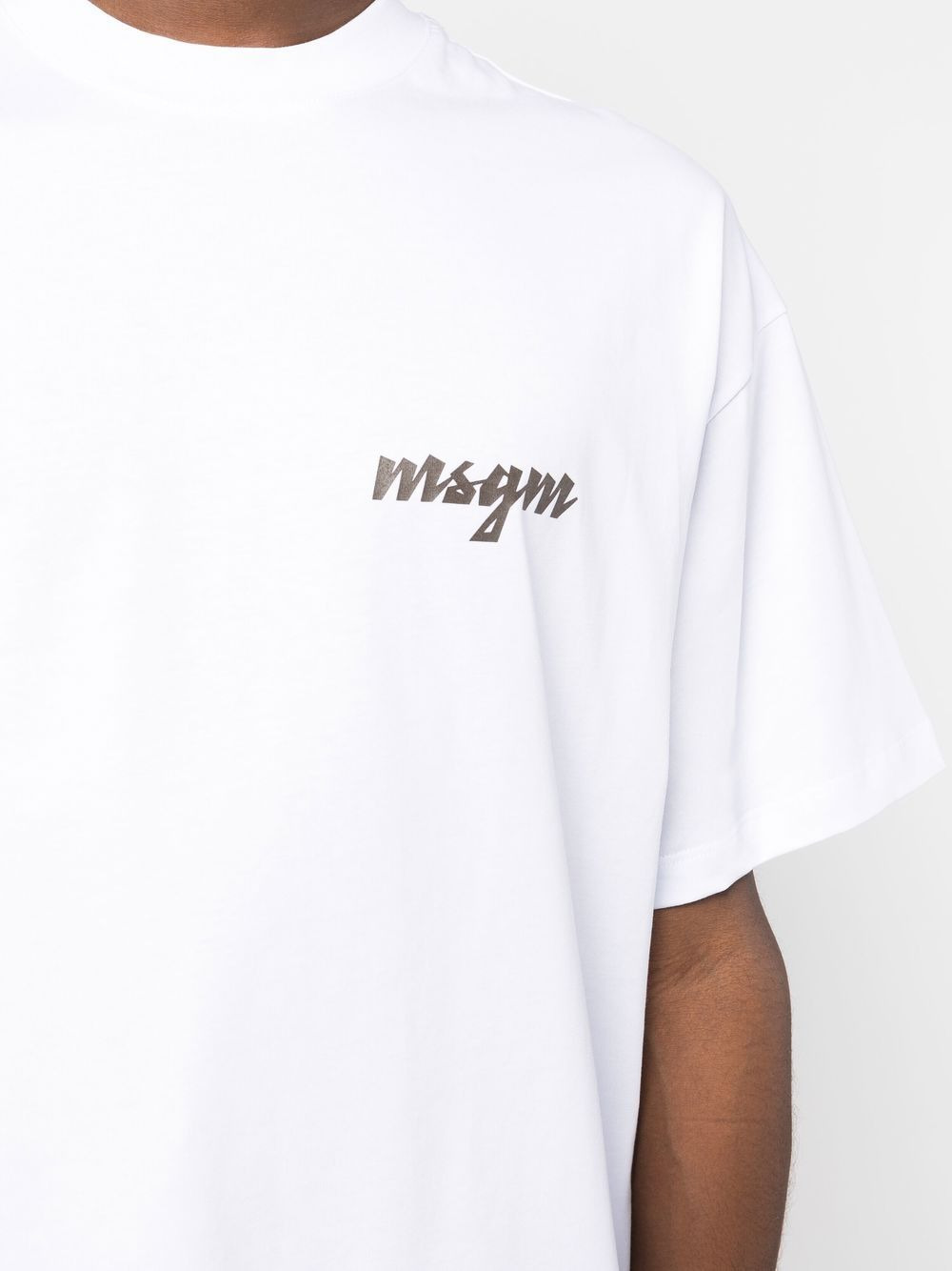 logo-print T-shirt - 5