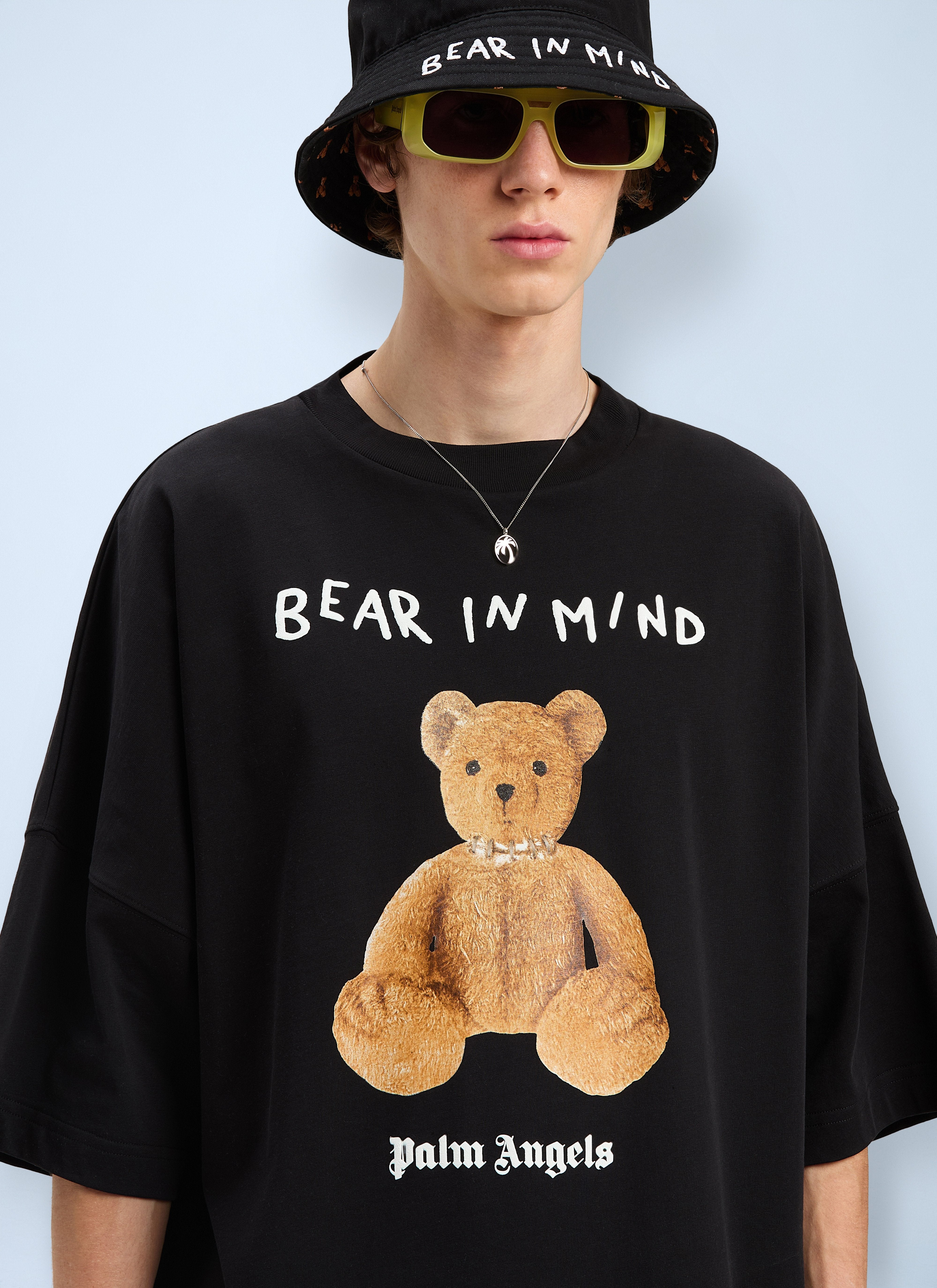 Palm Angels Men Bear In Mind Over T-Shirt - 5