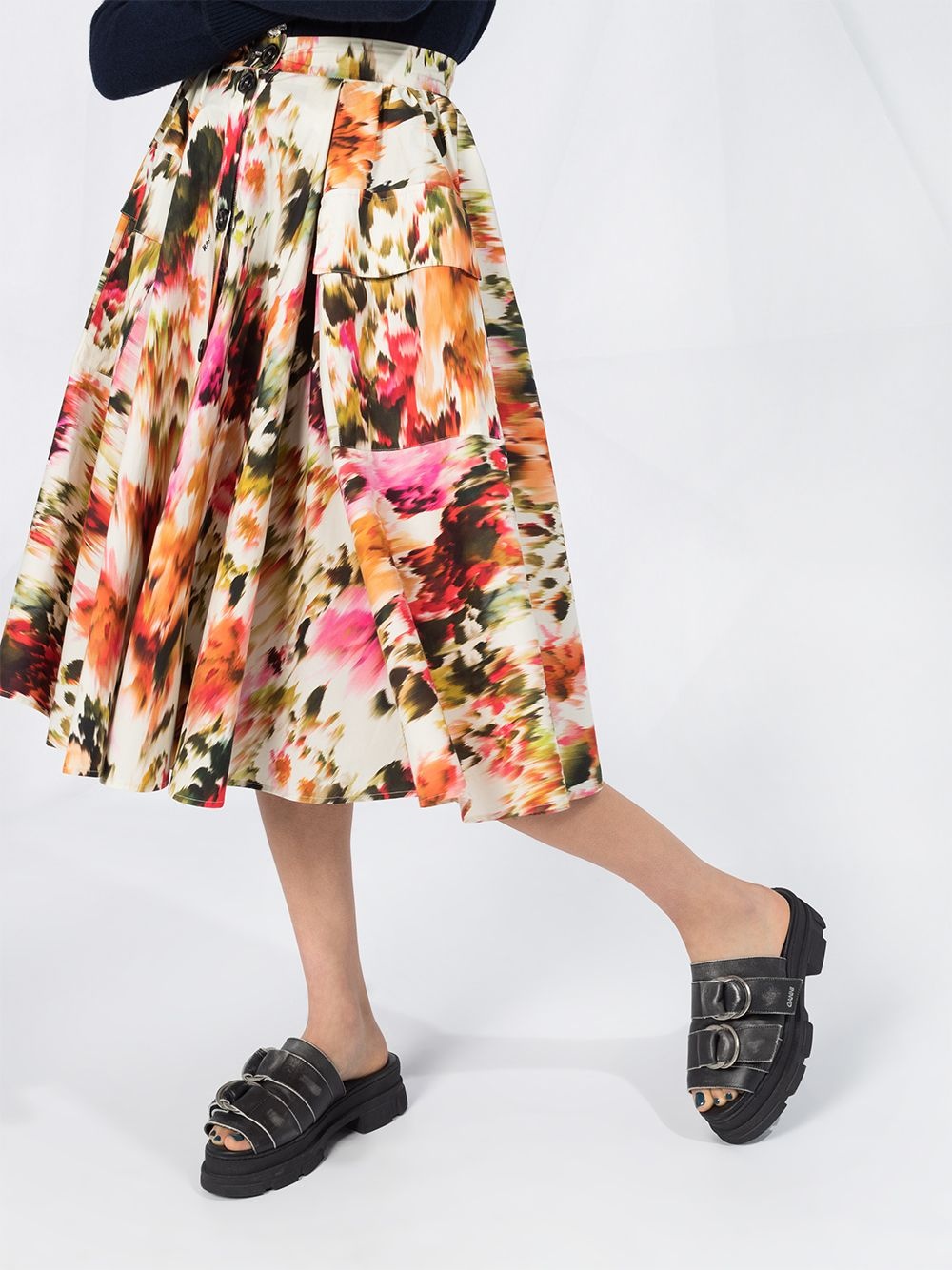 full floral skirt - 5