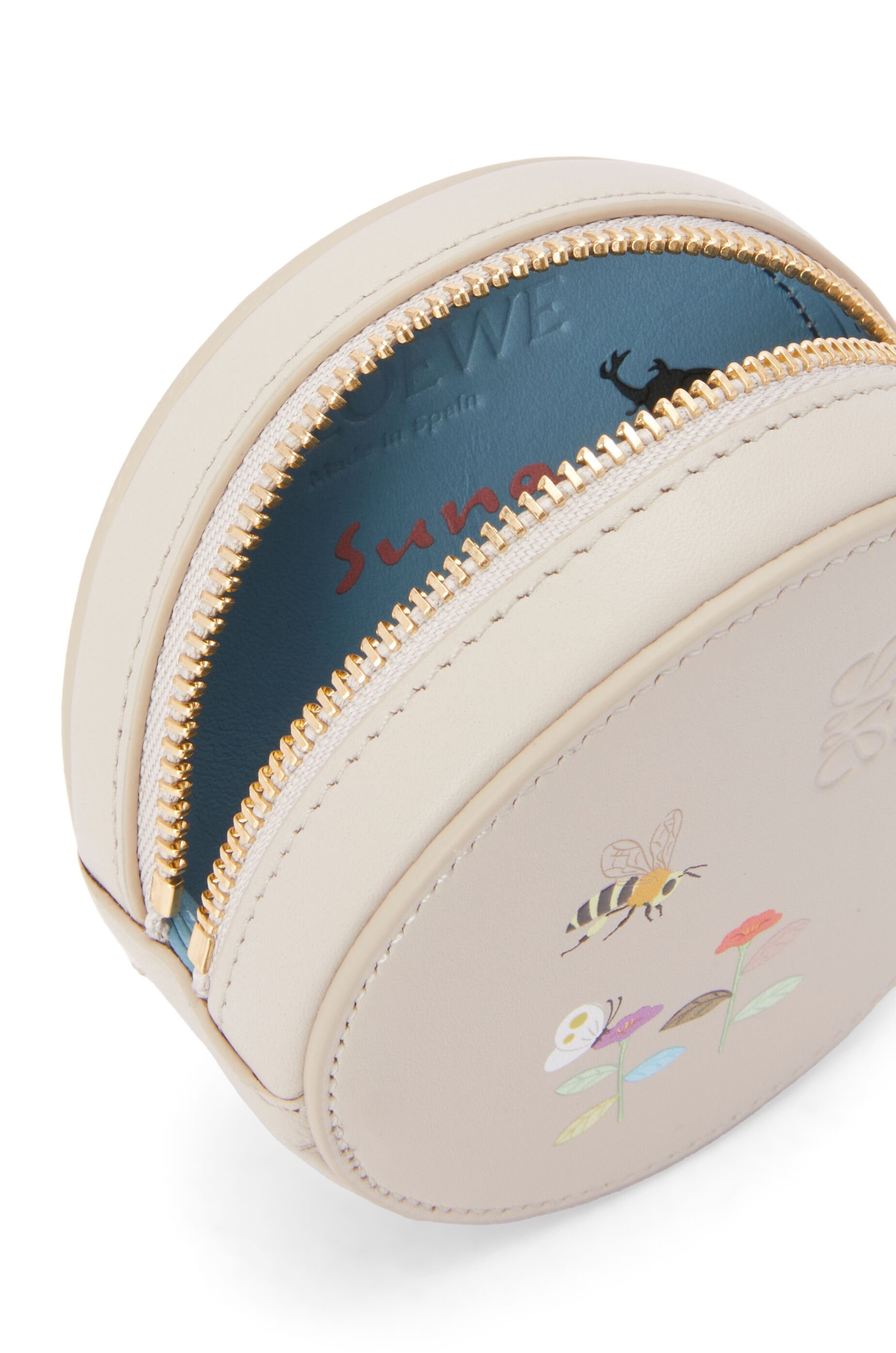 Insects cookie coincase in satin calfskin - 4