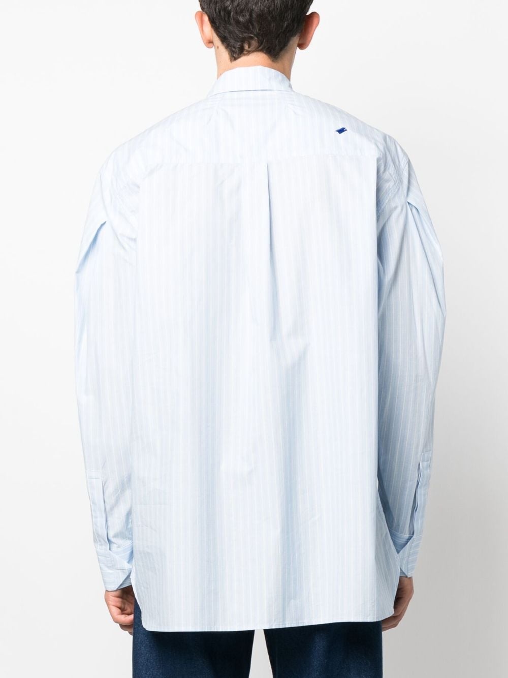 long-sleeve poplin shirt - 5