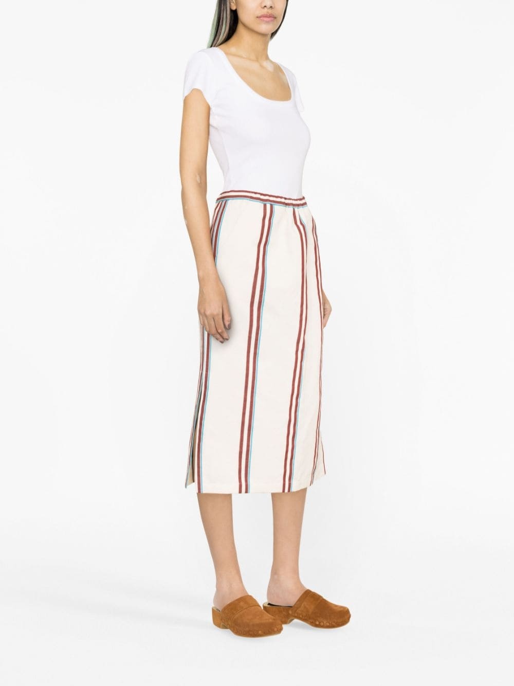 Mott striped skirt - 3