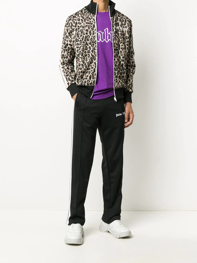 Palm Angels leopard track jacket  outlook