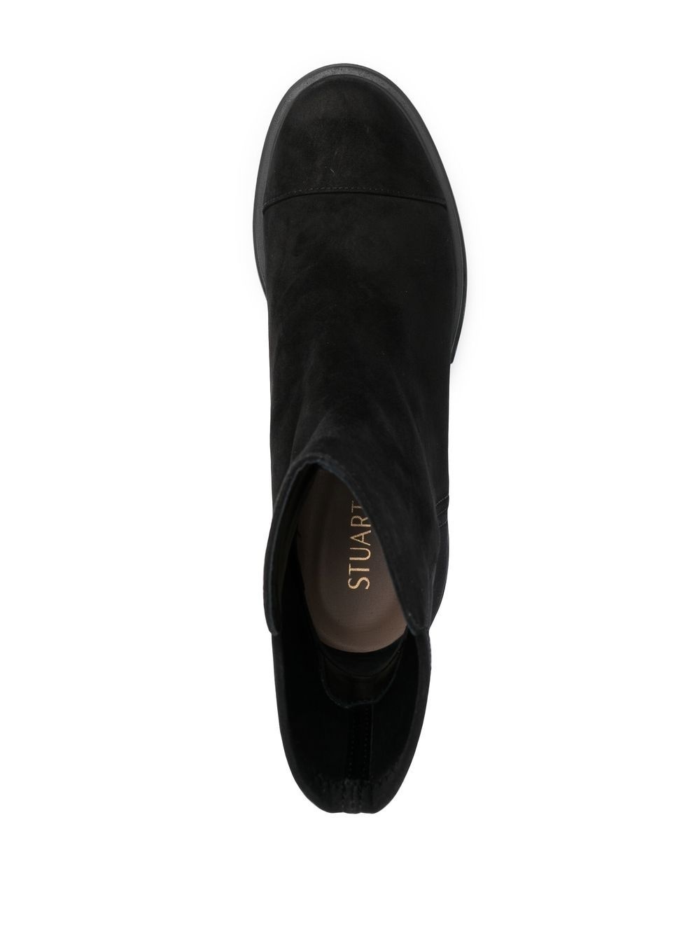 60mm chunky suede boots - 4