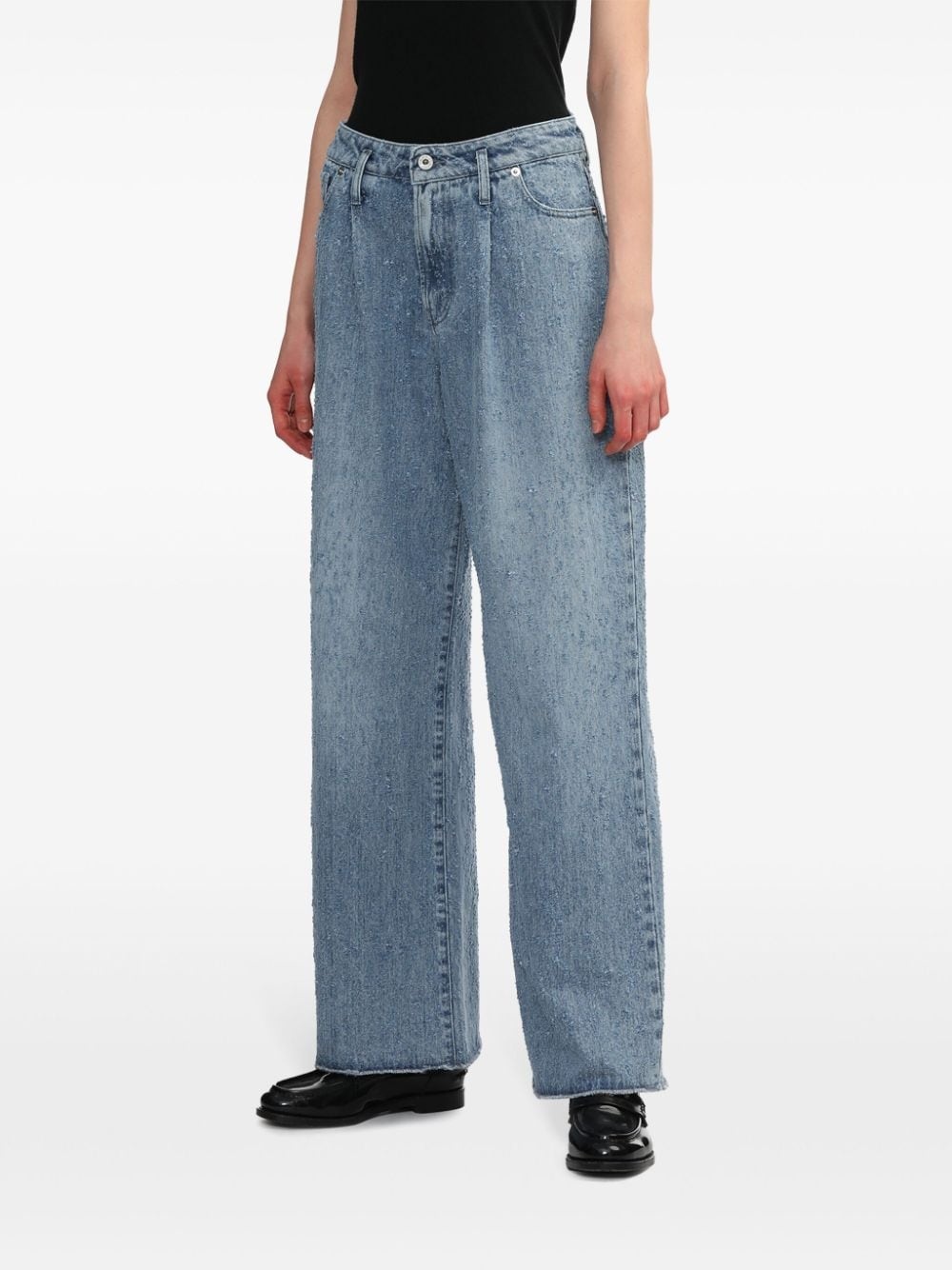 mid-rise straight-leg jeans - 3