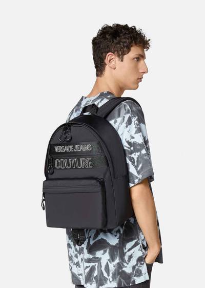 VERSACE JEANS COUTURE Outline Logo Backpack outlook