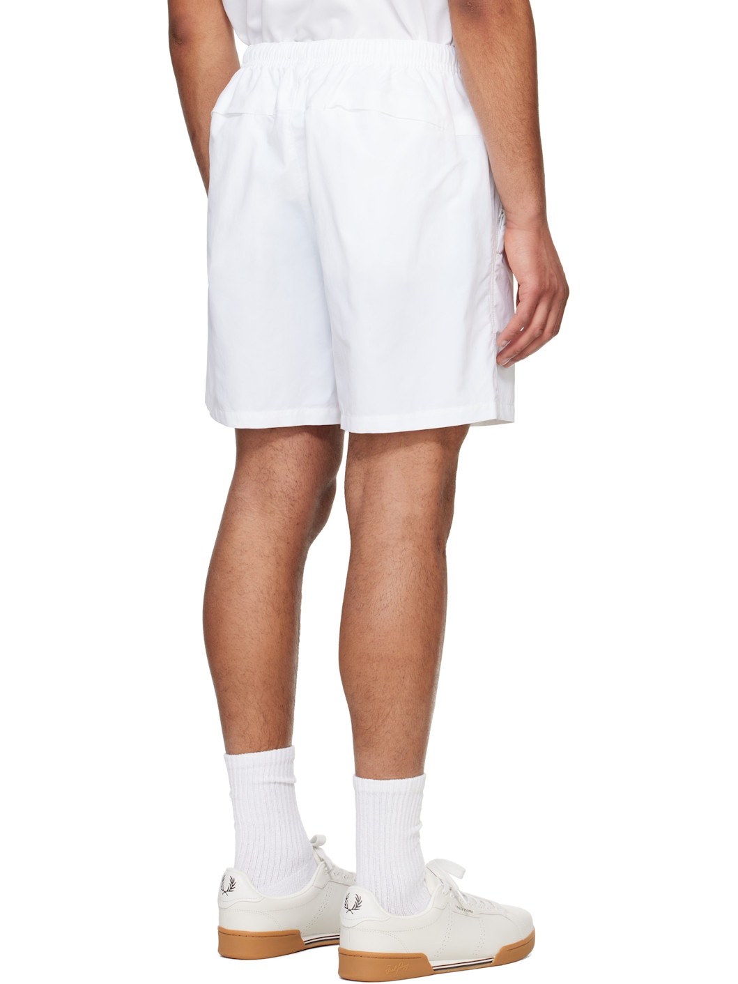 White On Court Shorts - 3