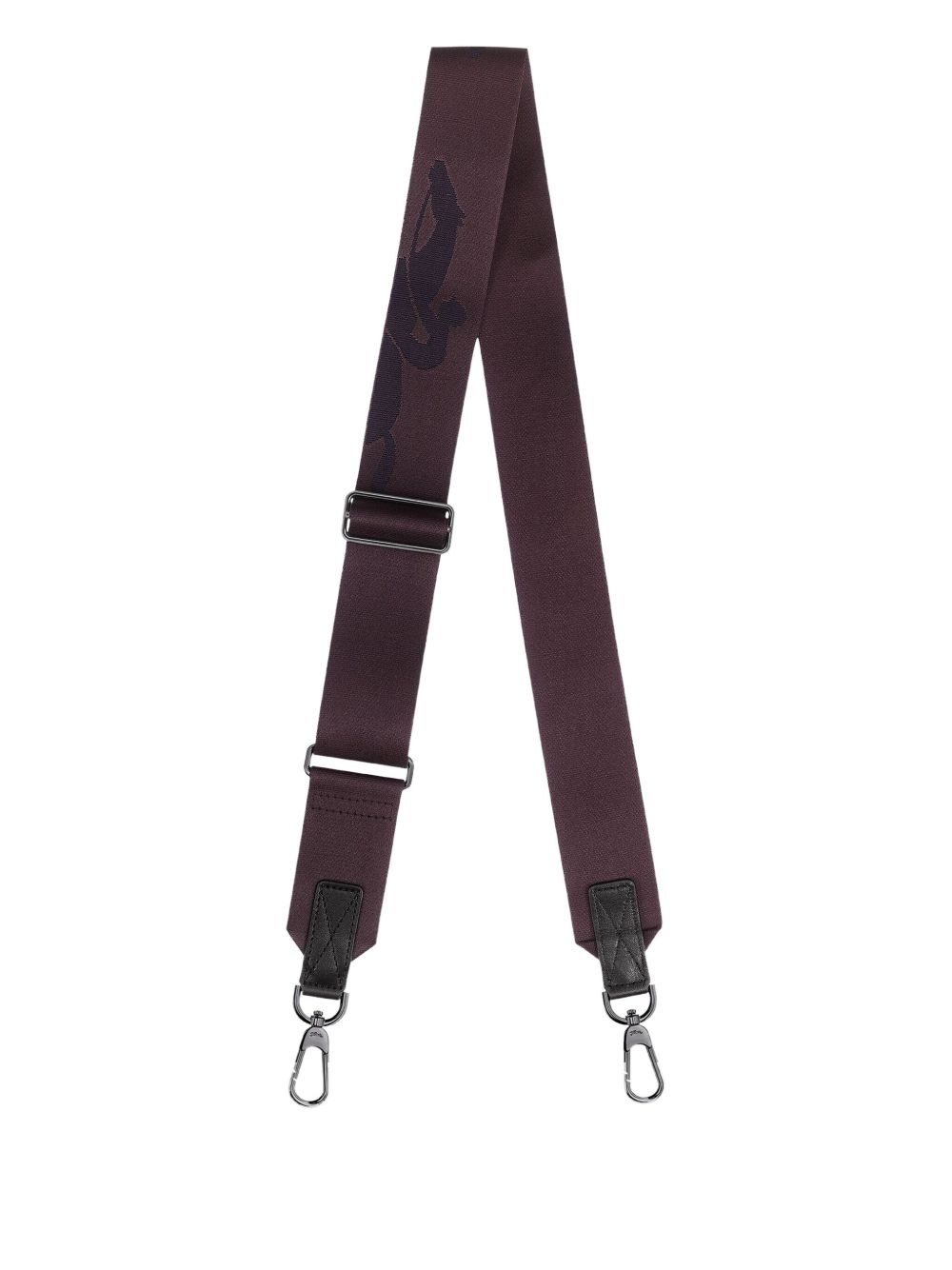 logo-printed adjustable shoulder strap - 1