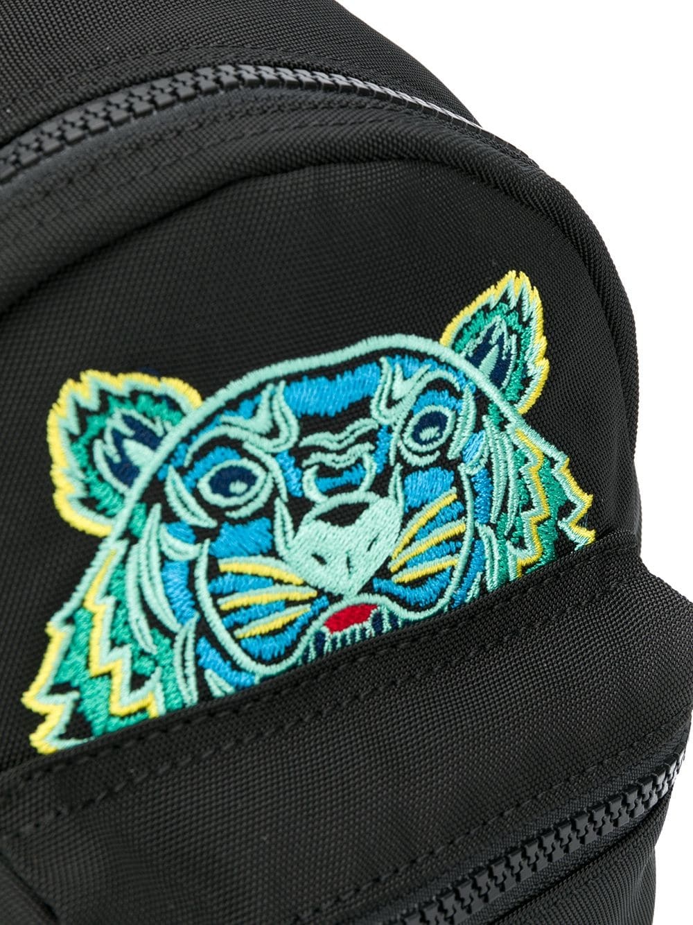 mini tiger embroidered backpack - 4