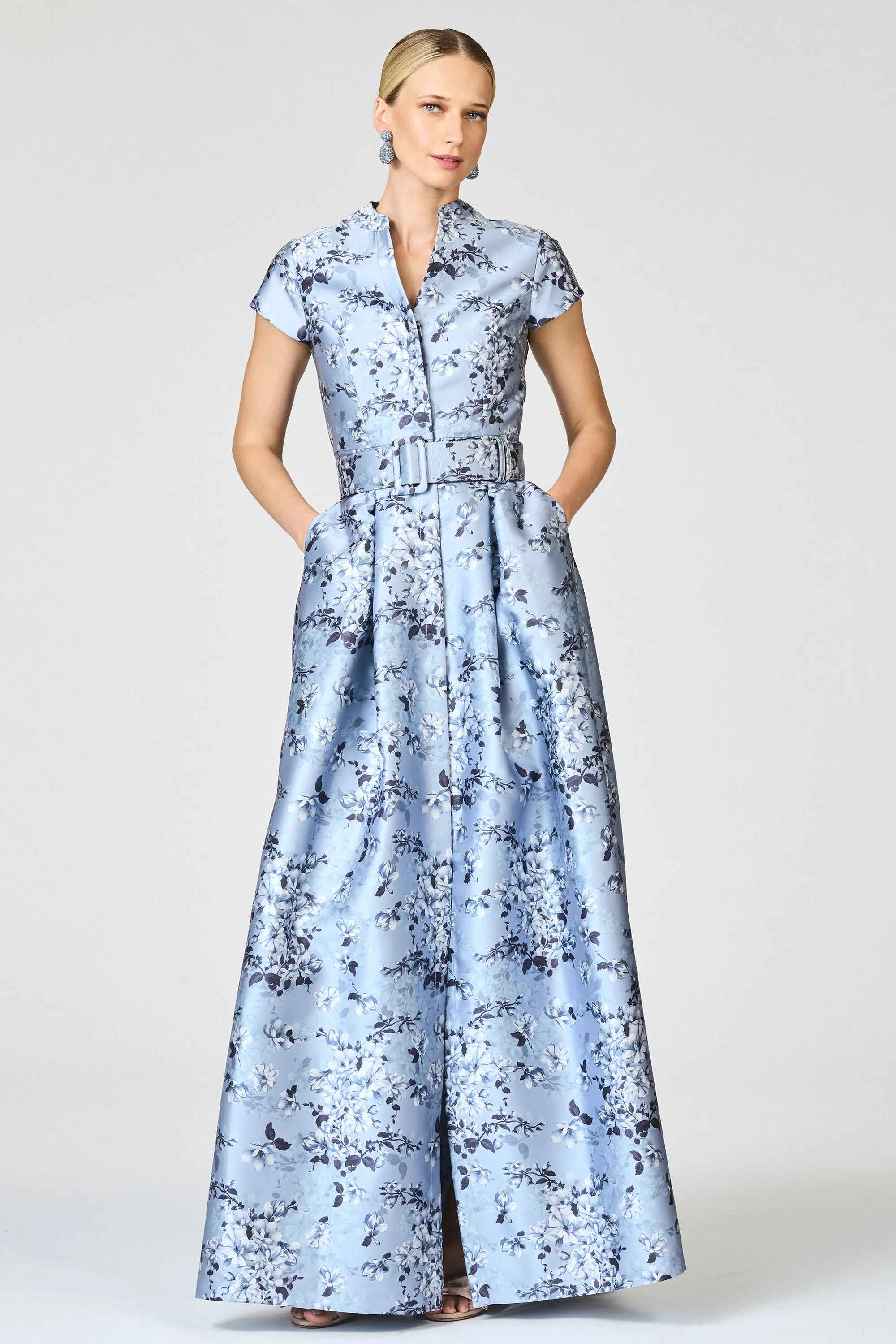 MARTA GOWN - ICED CHERRY BLOSSOM - 1