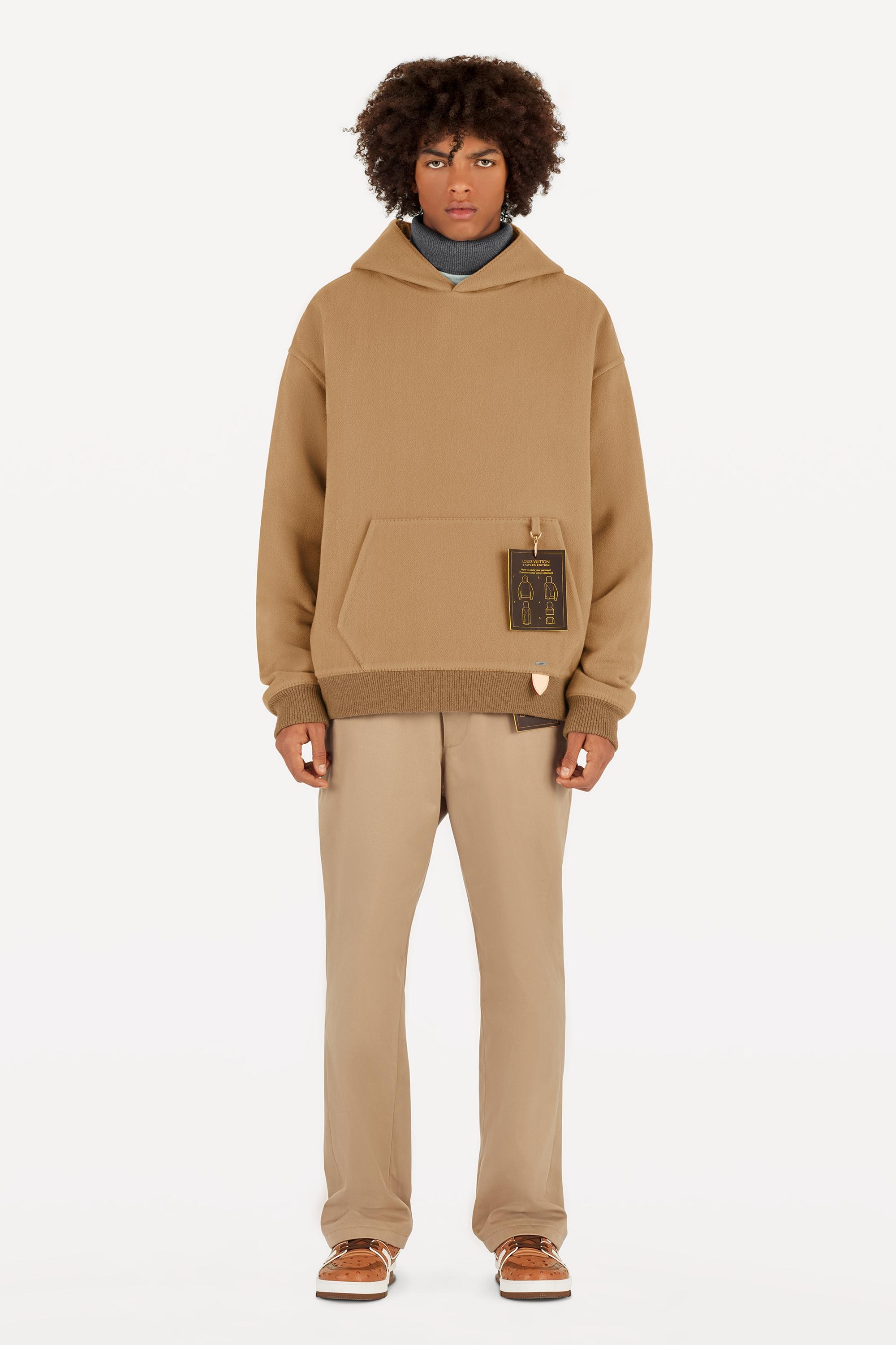 Louis Vuitton Staples Edition Double Face Wool Blend Hoody - 5