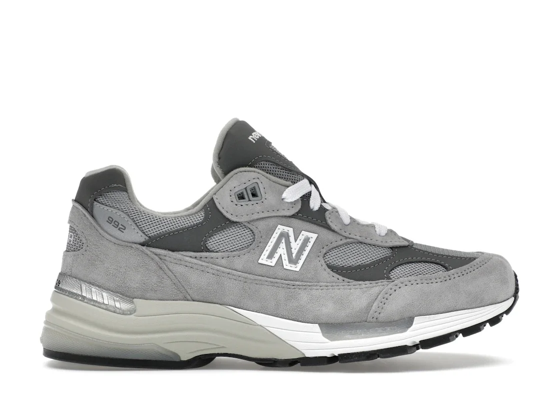 New Balance 992 MiUSA Grey Silver Metallic - 1