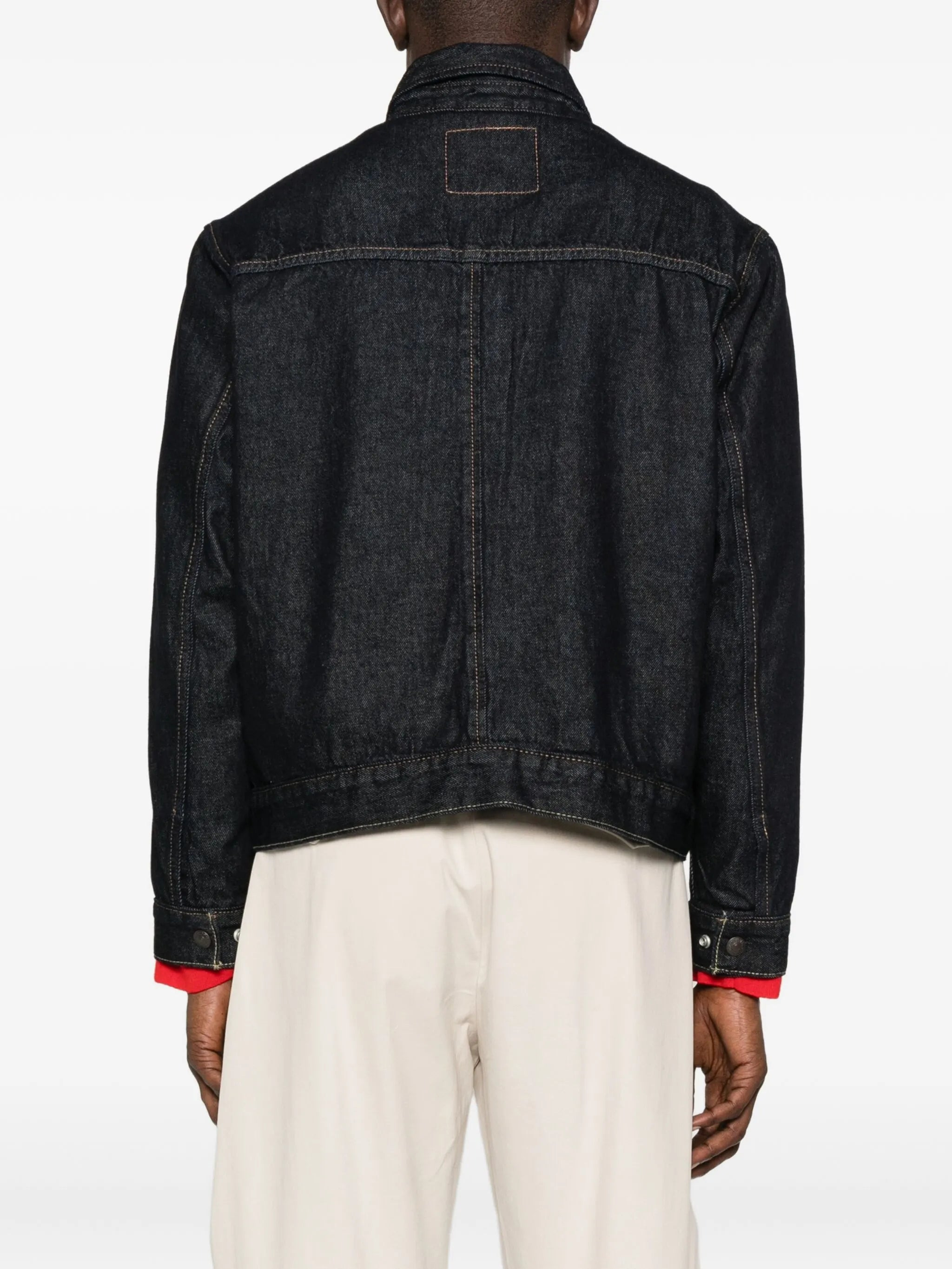 Levi's Zip-front Patch-pockets Denim Jacket - 3