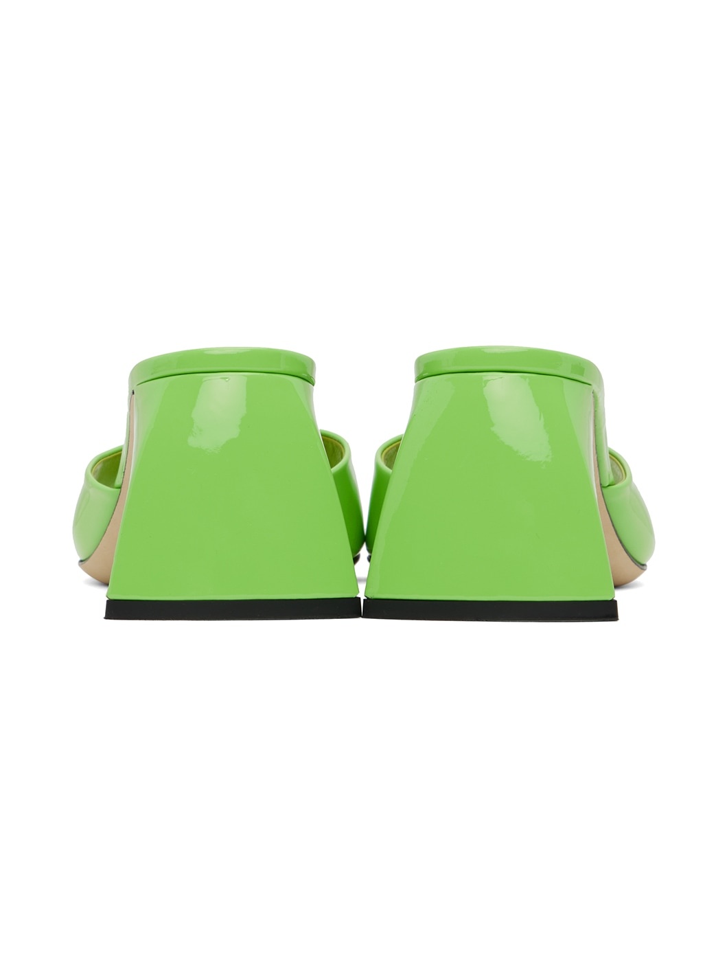 SSENSE Exclusive Green Romy Mules - 2