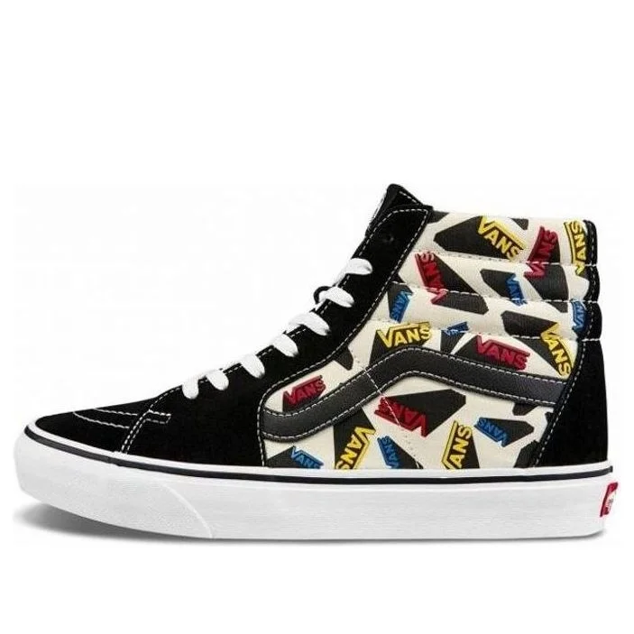(WMNS) Vans SK8-HI (POP LOGO) Black VN0A4U3C2O8 - 1