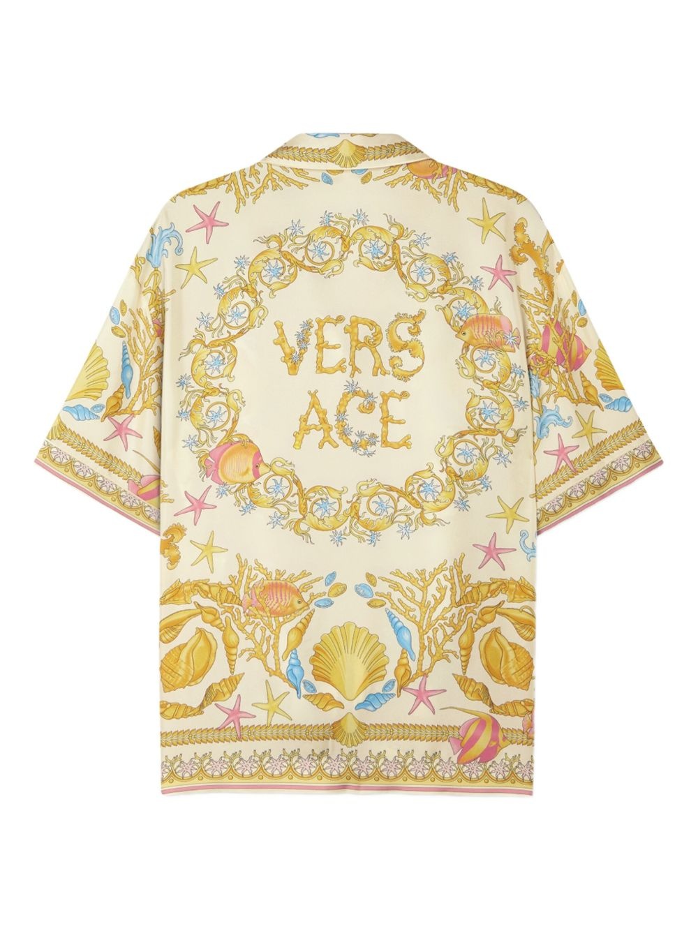 Underwater Barocco silk shirt - 2