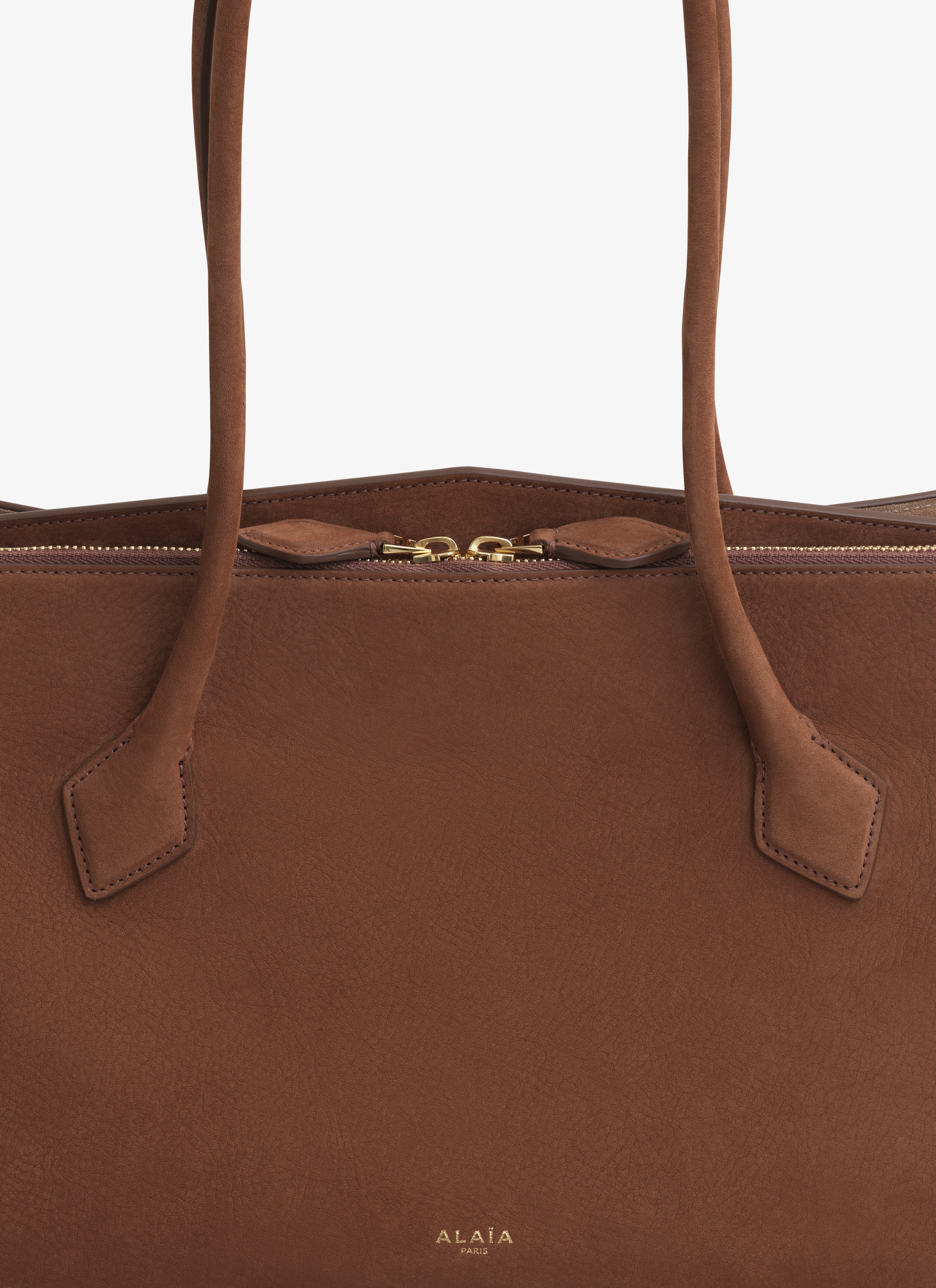 LE TECKEL TOTE BAG IN NUBUK CALFSKIN - 5