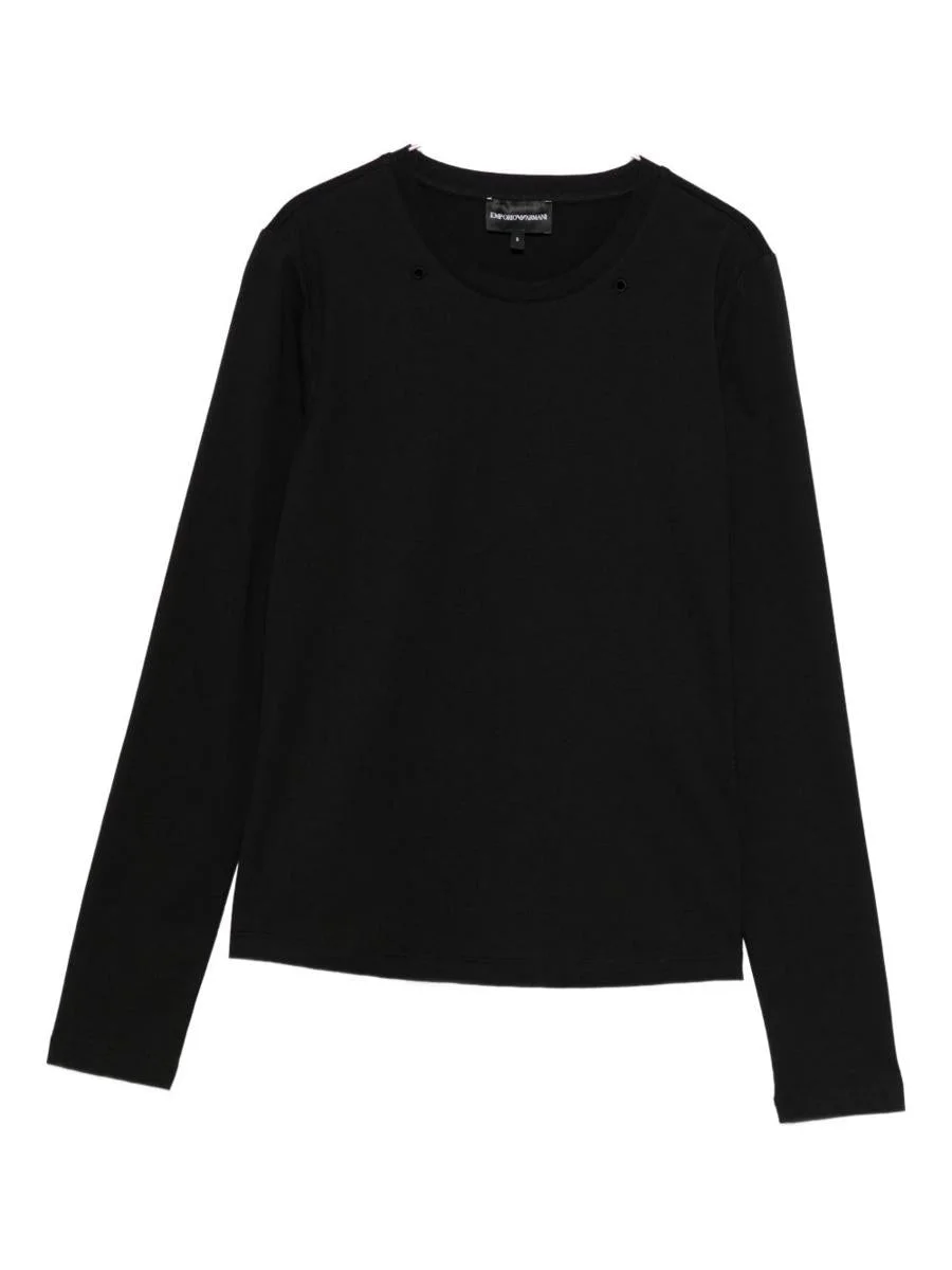 Emporio Armani Logo Cotton T-Shirt - 1