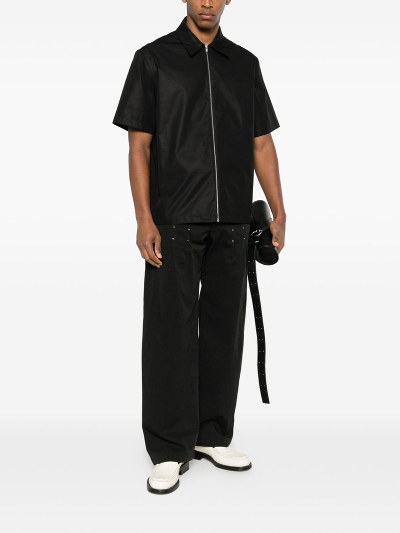 Jil Sander zip-up shirt outlook
