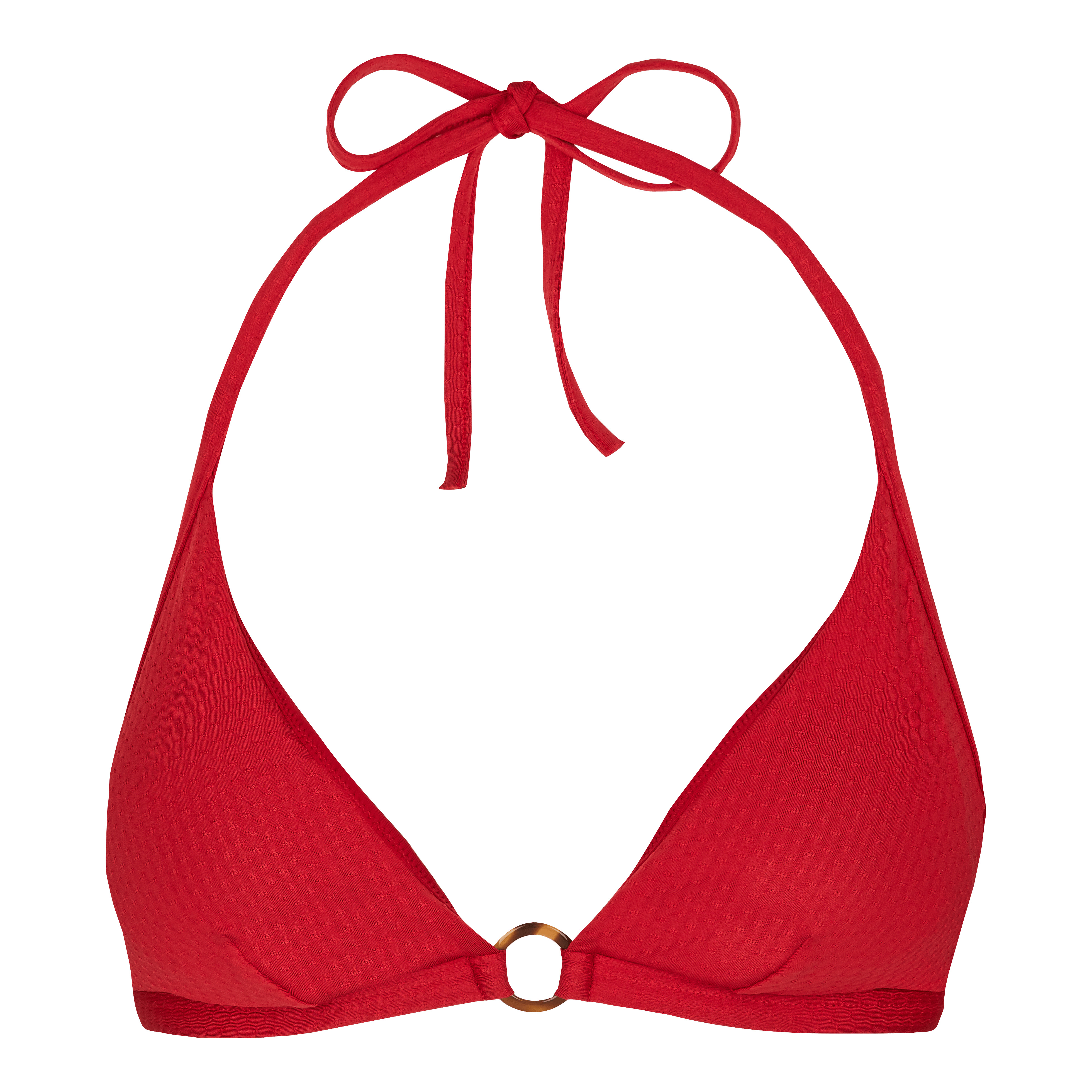 Women Halter Bikini Top Plumetis - 1