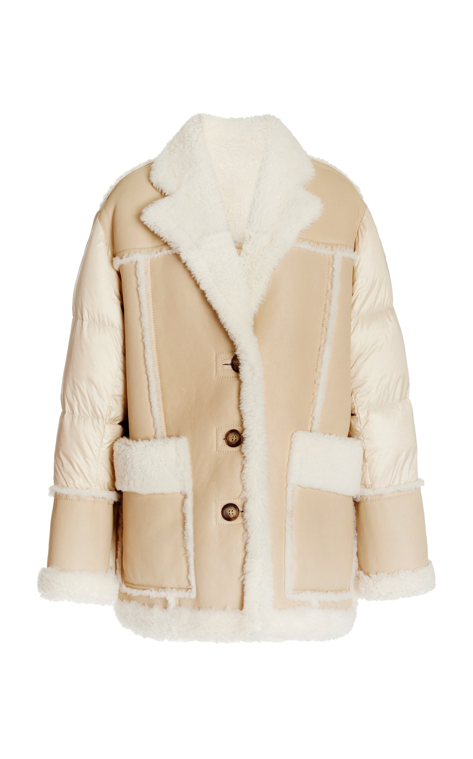 Ilay Shearling Down Jacket neutral - 1