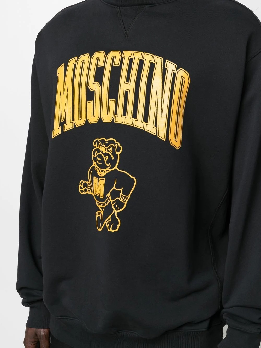 logo crew-neck sweatshirt - 5