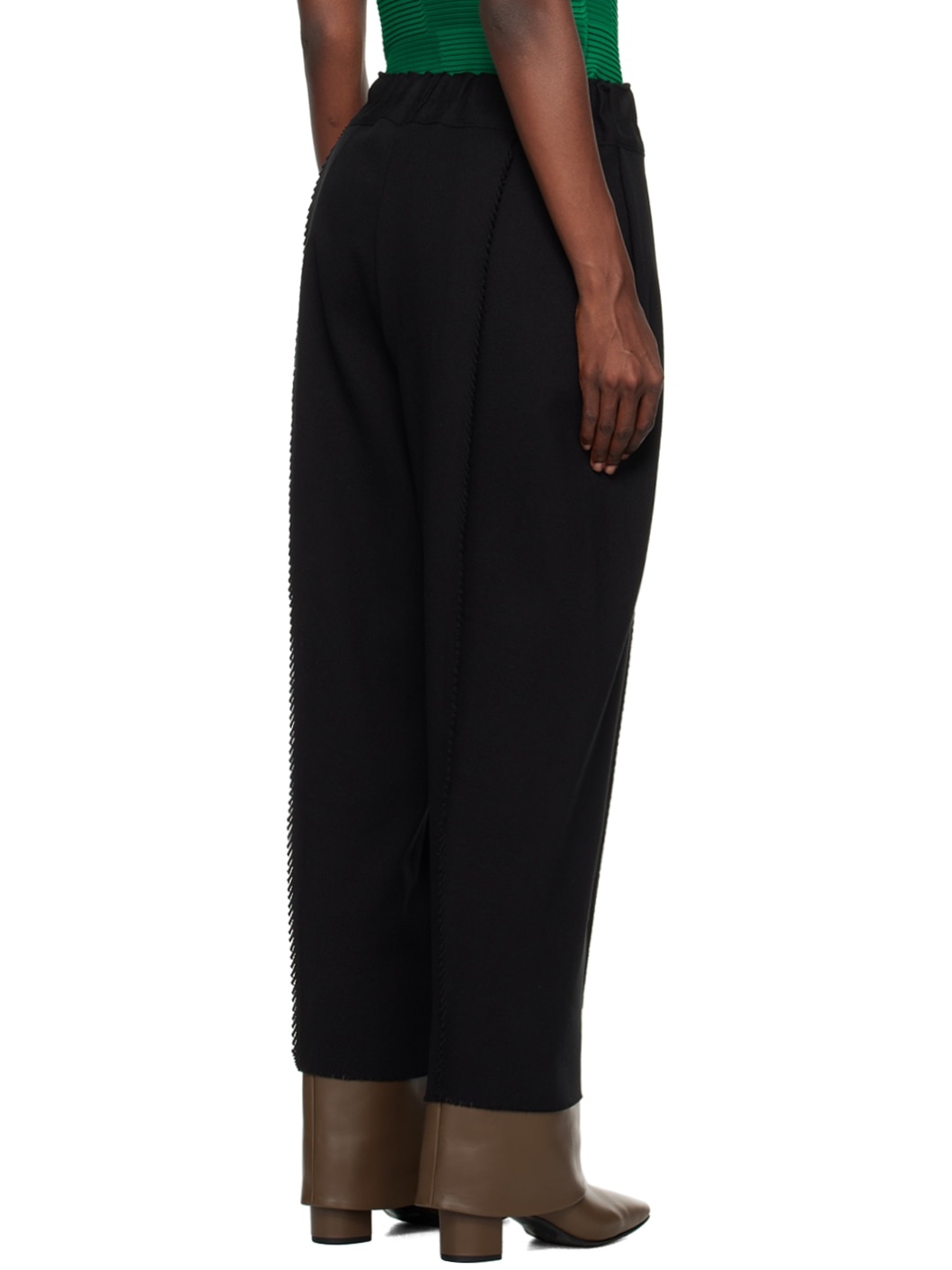 Black Campagne Trousers - 3