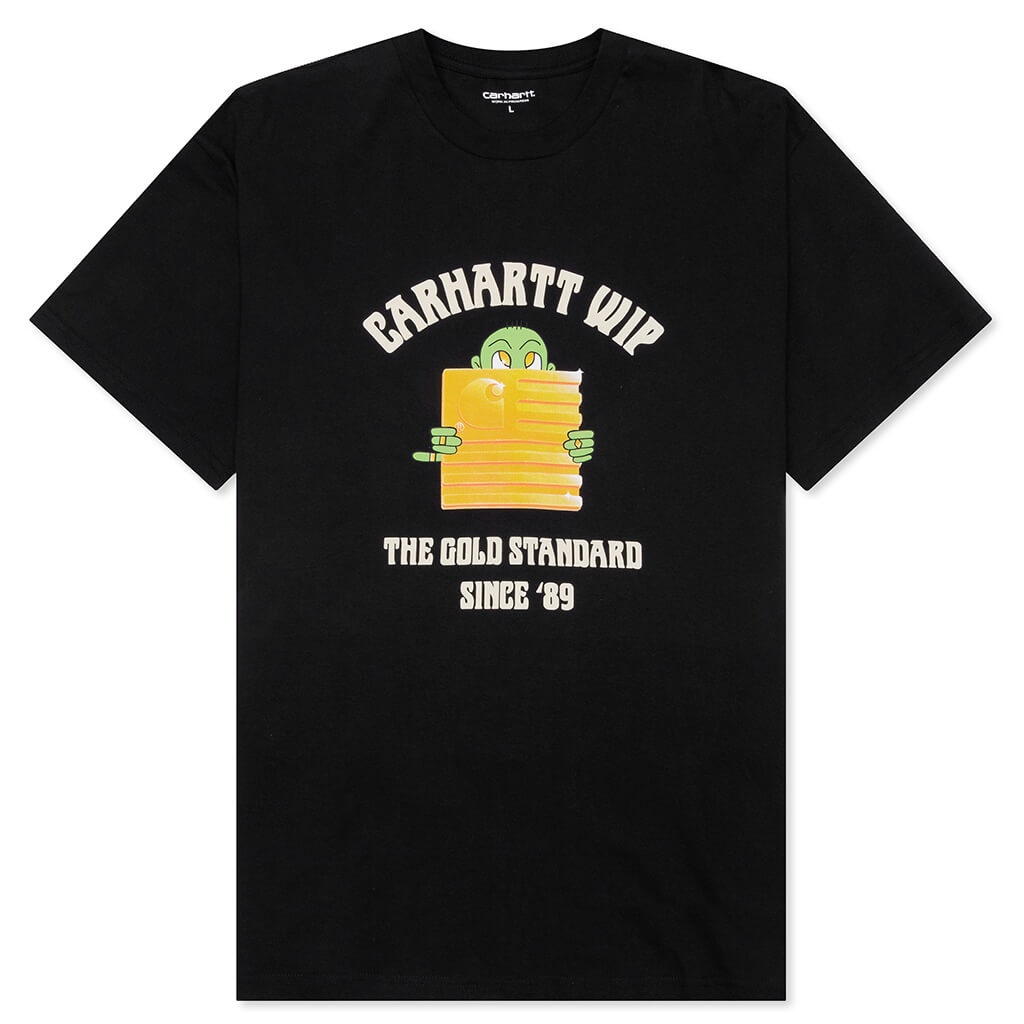 S/S GOLD STANDARD T-SHIRT - BLACK - 1