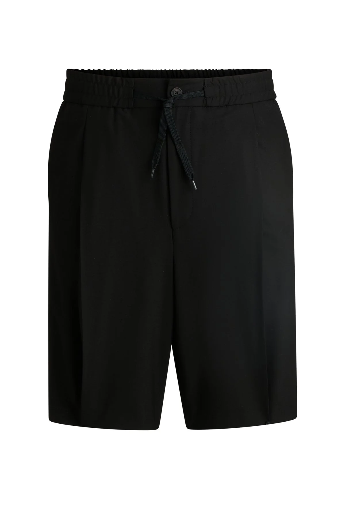 MODERN-FIT SHORTS IN A STRETCH-WOOL BLEND - 1