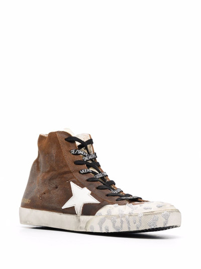 Golden Goose Francy Penstar lace-up trainers outlook